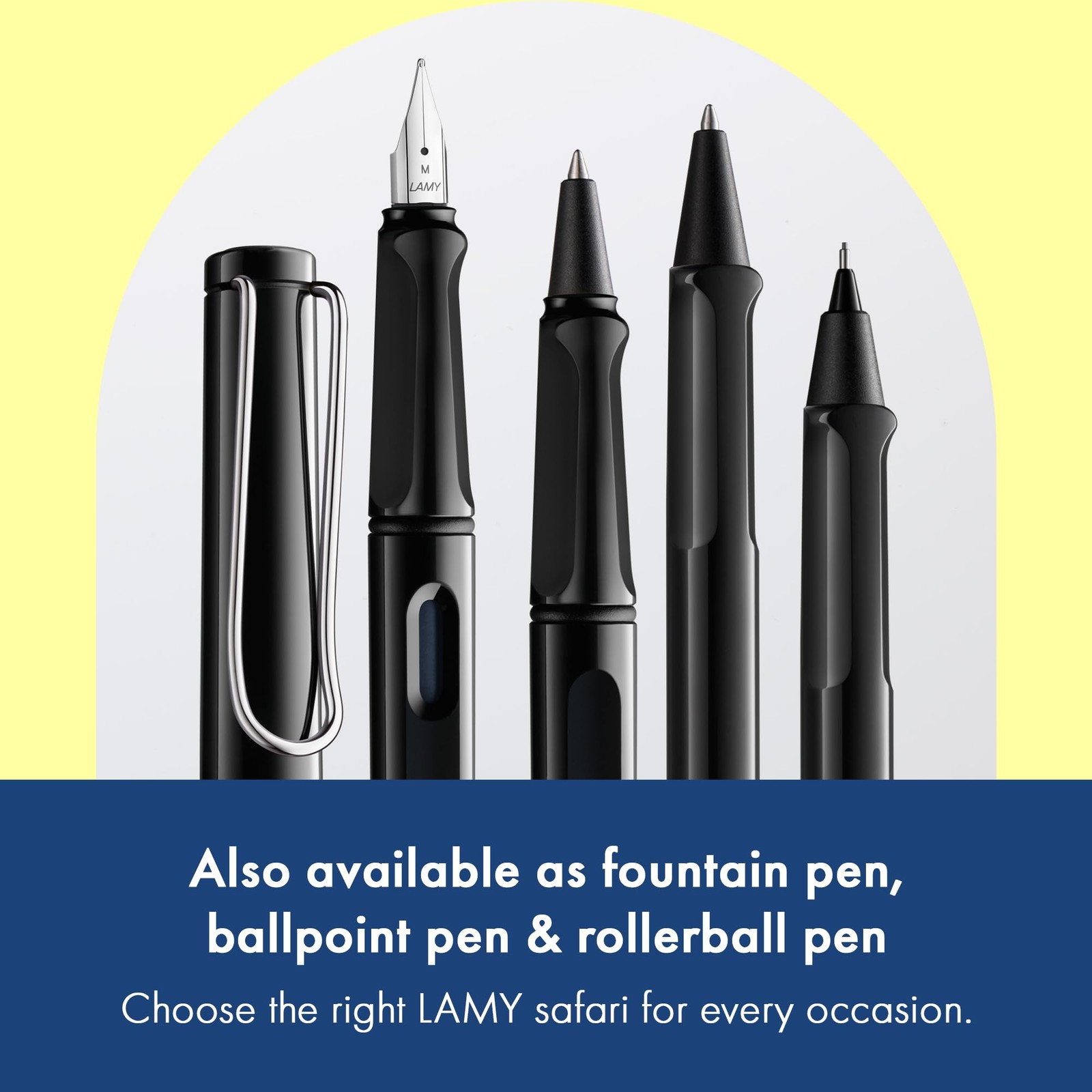 LAMY safari black – Mechanical Pencil with ergonomic grip Office Product