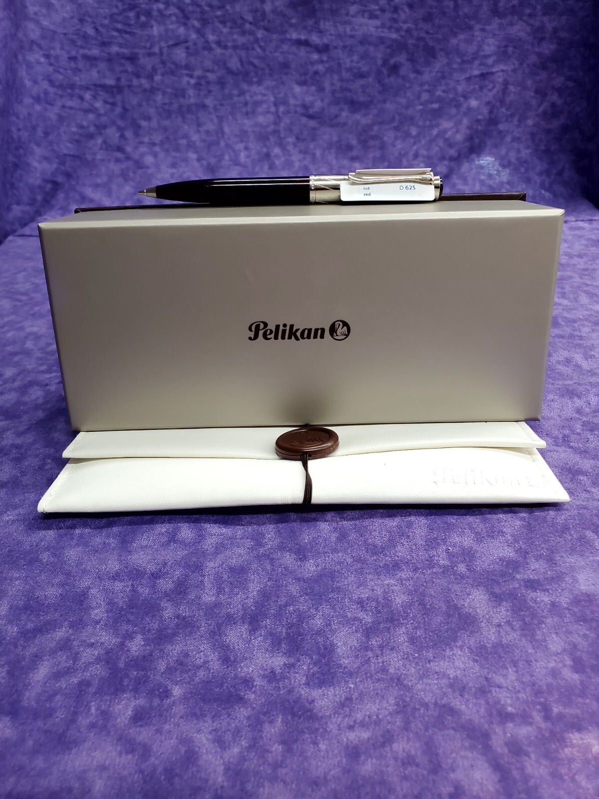 💥NEW💥PELIKAN TWIST MECHANICAL PENCIL D625 DARK RED TRANSPARENT 💥RARE MODEL💥