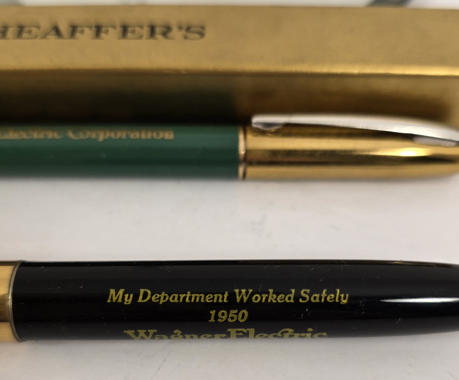 Vintage Employee Award Scheaffer’s Mech. Pen/Pencil Set, Wagner Electric Corp