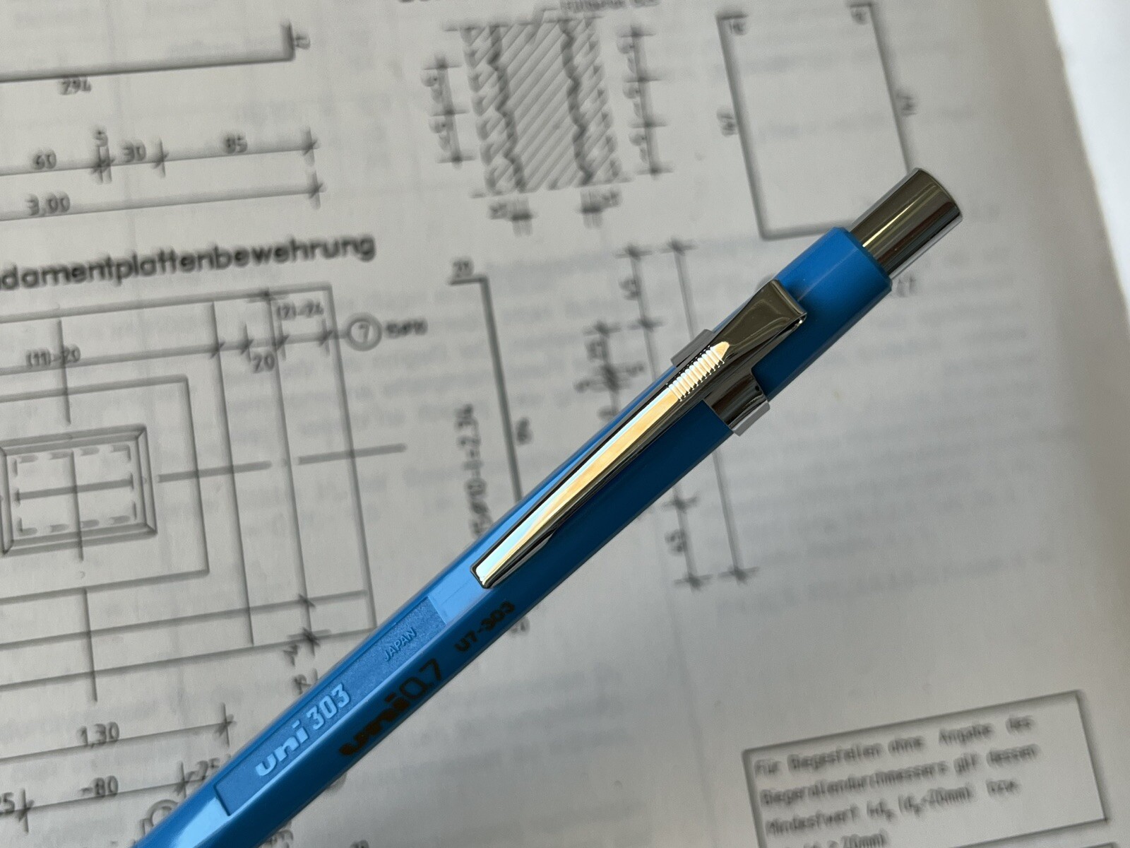 Vintage Mechanical Pencil MITSUBISHI UNI U7-303 | 0.7 mm | Japan | NOS
