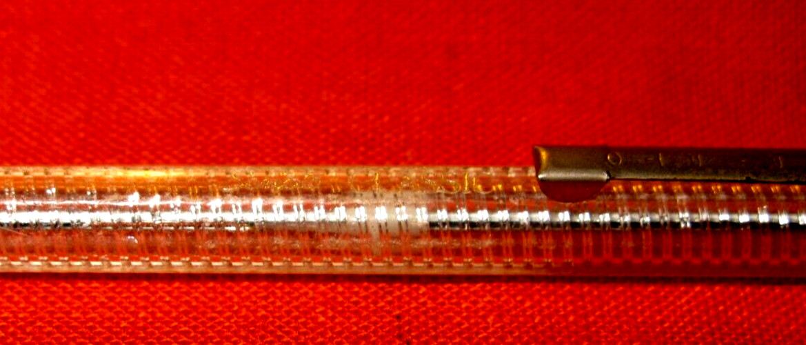 VTG. CLEAR PLASIC SCRIPTO CLASSIC K780 MECHANICAL PENCIL