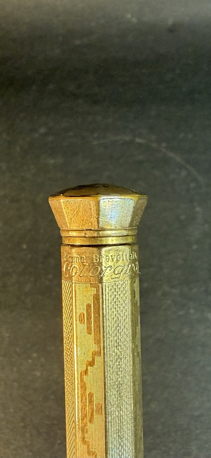 Norma brevettato Colorgraph 18k gold Filled?4 colors Mechanical pencil-for Parts