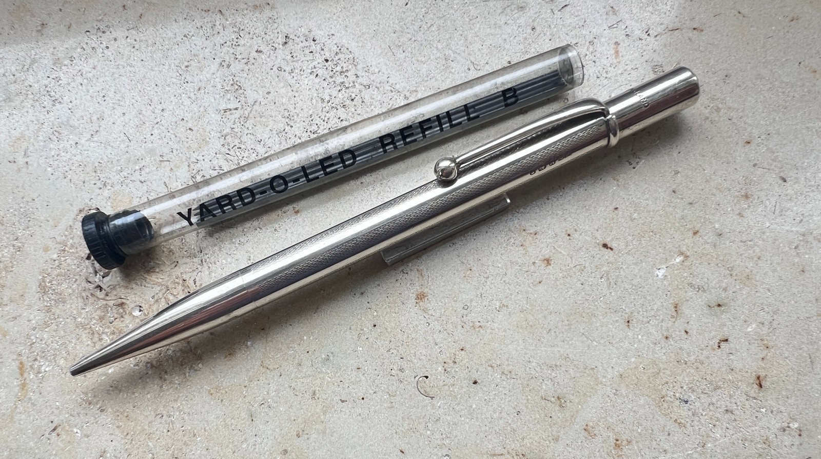 1947 JM and Co ( Yard O Led ) Sterling Silver pencil – 1.18 mm leads – MINT