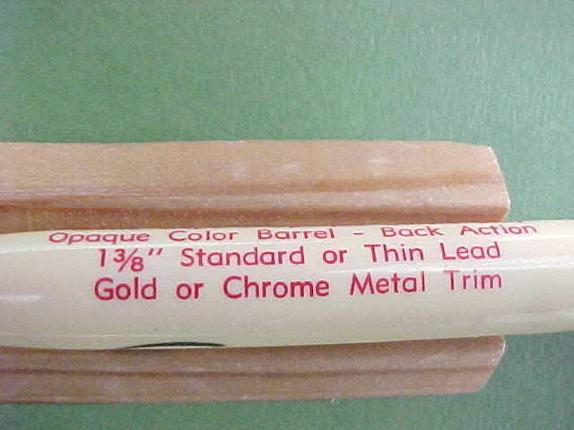 Rare 1950’s RITEPOINT Mechanical Pencil ESSANAY HATCHERY / Salesmen’s Sample