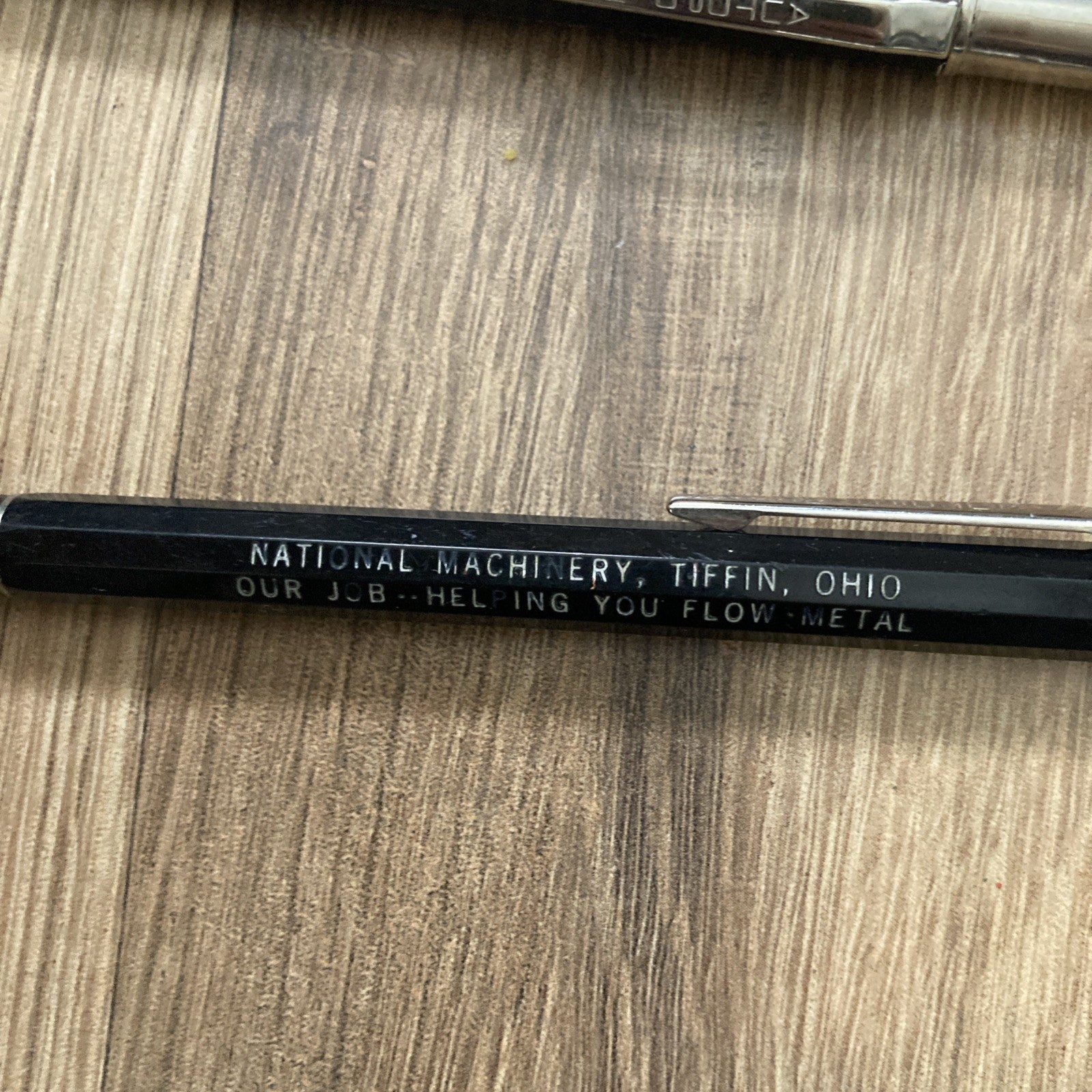 Vintage Autopoint Mechanical Pencil Lot Of 2 National Machinery Tiffin, Ohio