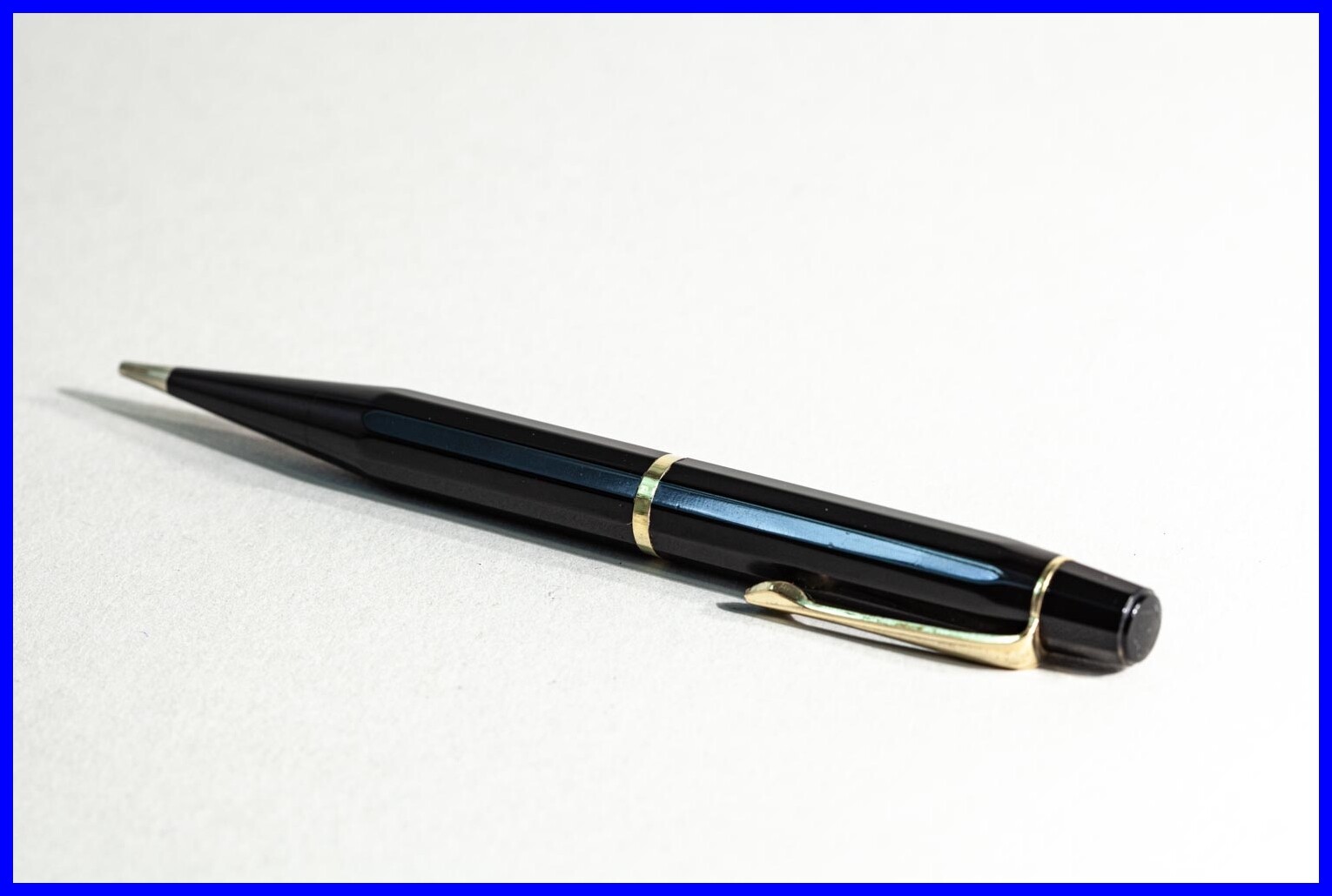 1940’s EBONIT Montblanc 23 Pencil f 1.18 mm lead -12 sided engraved star