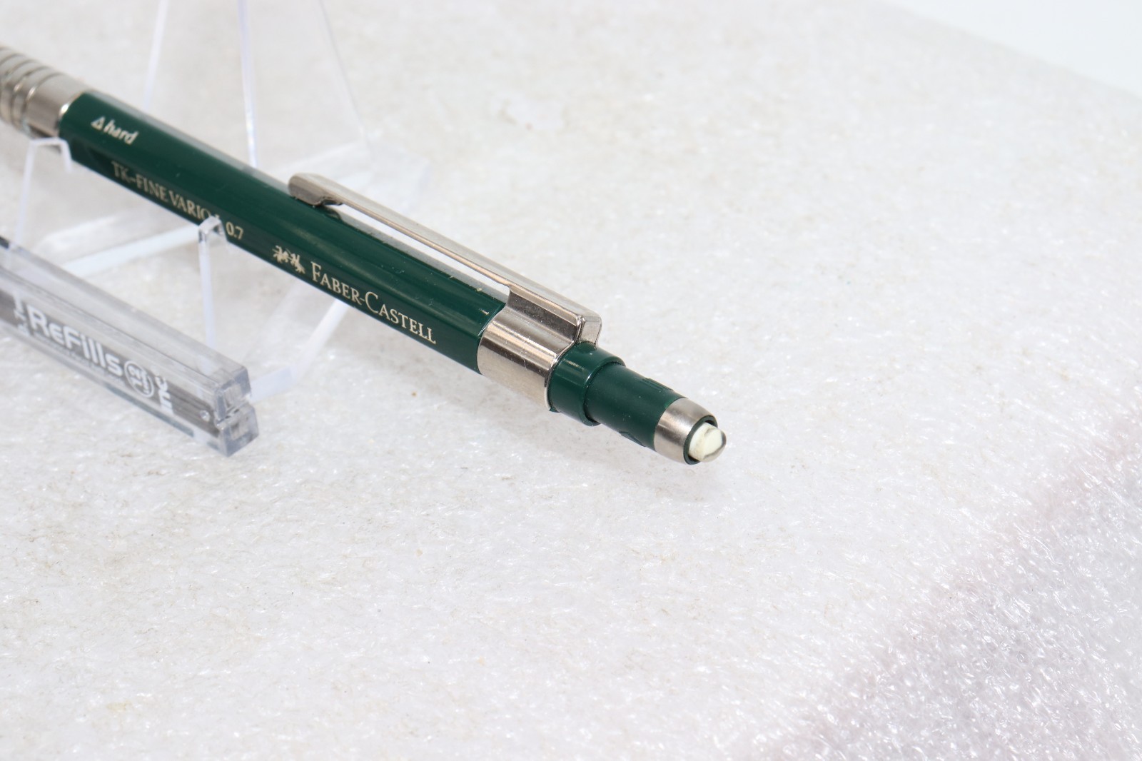 Faber Castell Tk Fine Vario L 0.7mm Drafting Mechanical Pencil with 12 Leads