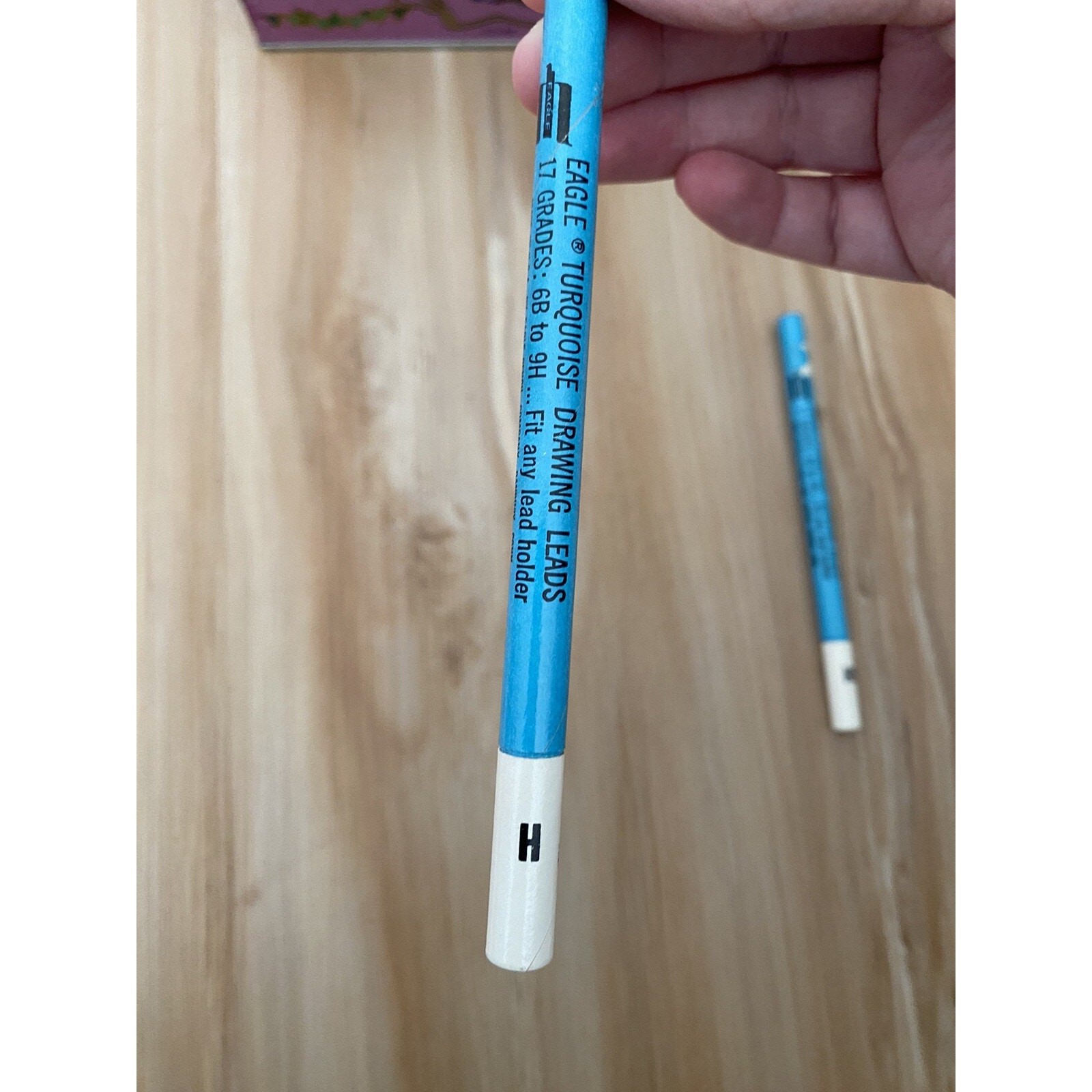Vintage Berol Turquoise Eagle Drafting Leads V&E Manufacturing 4H H 6H