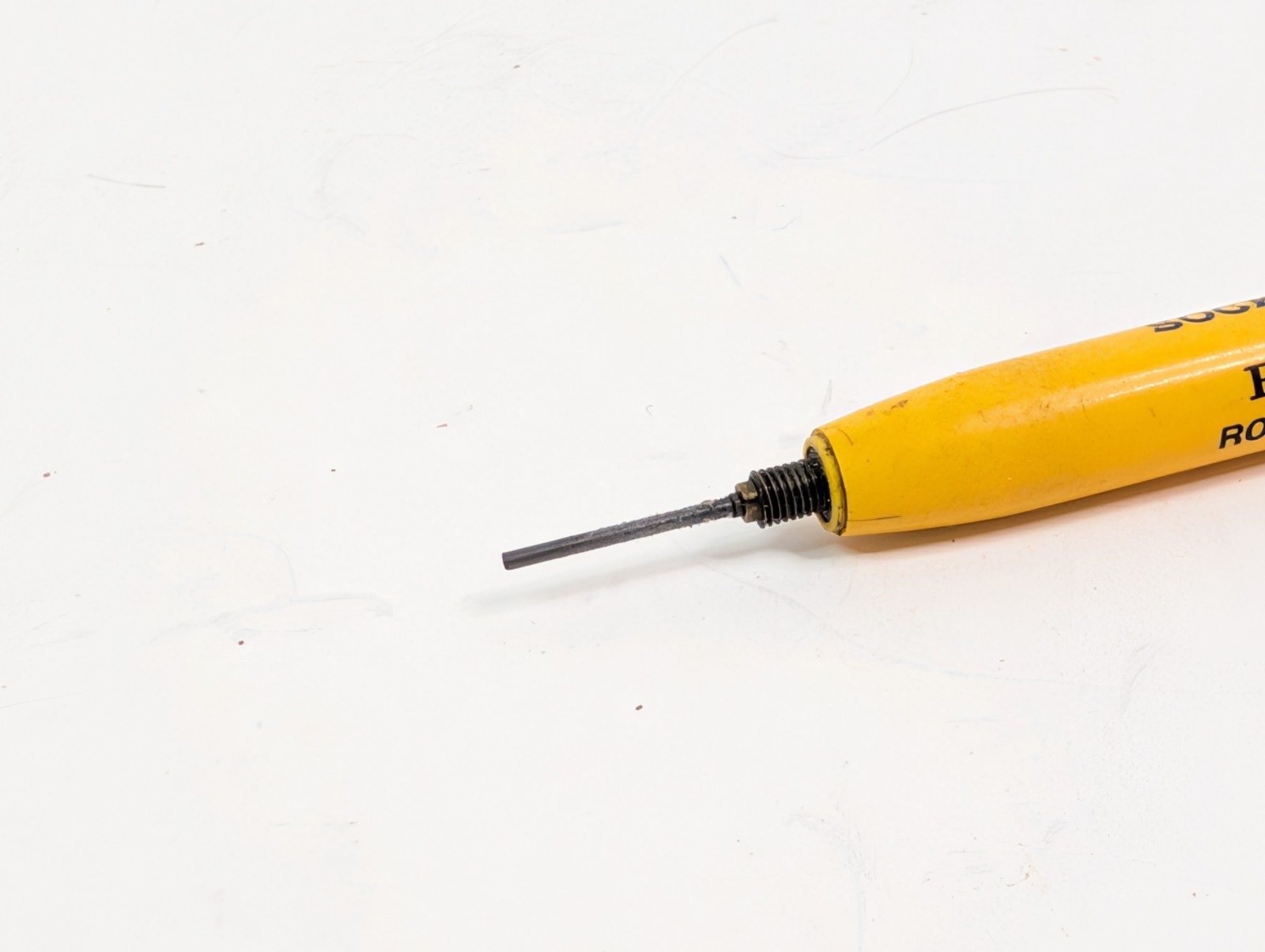 1960’s UNBRAKO Head Cap Mechanical Pencil & Leads Vtg R C Neil Company Scripto