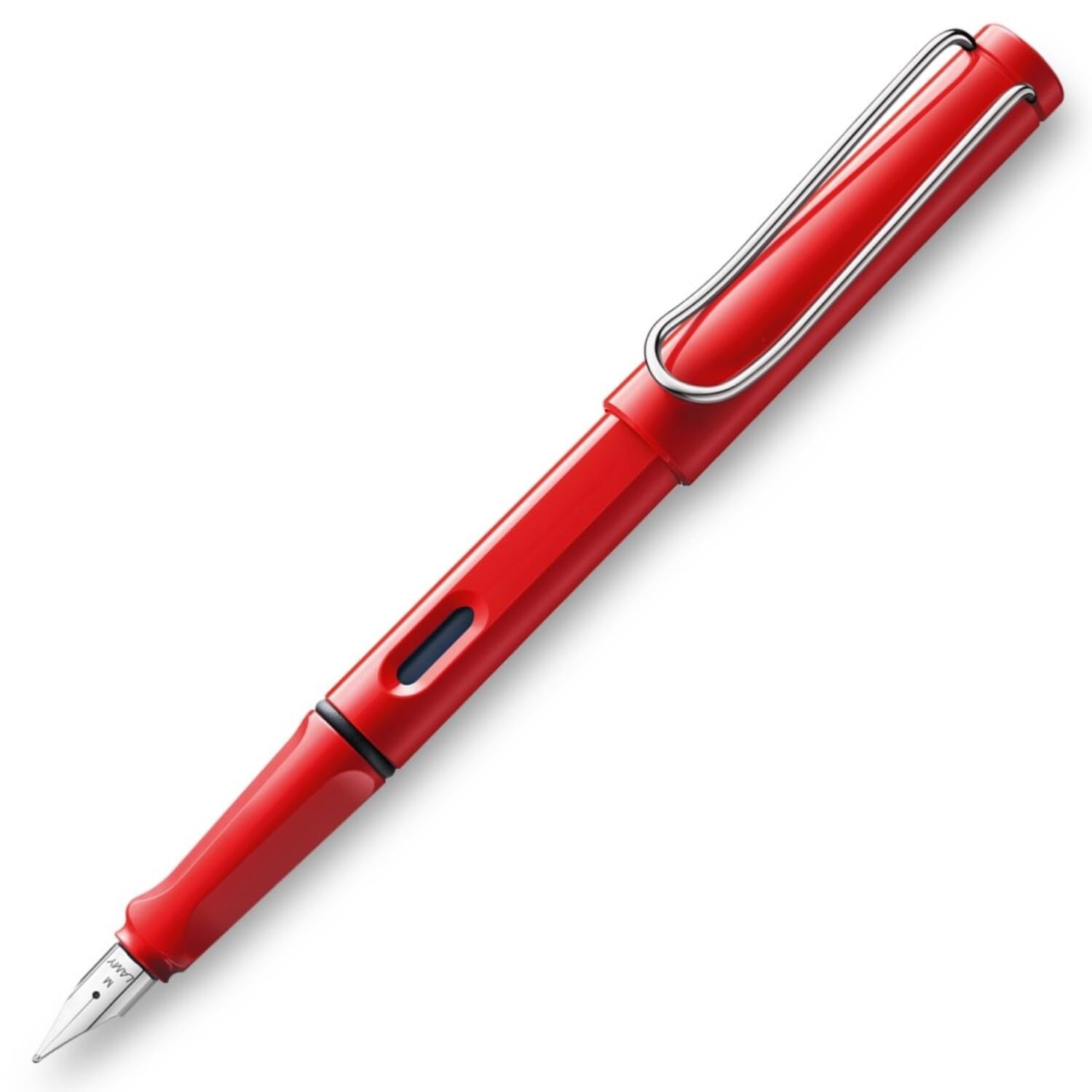 LAMY Medium Point Red Writing Instrument ABS Plastic Steel Nib Pack of 1