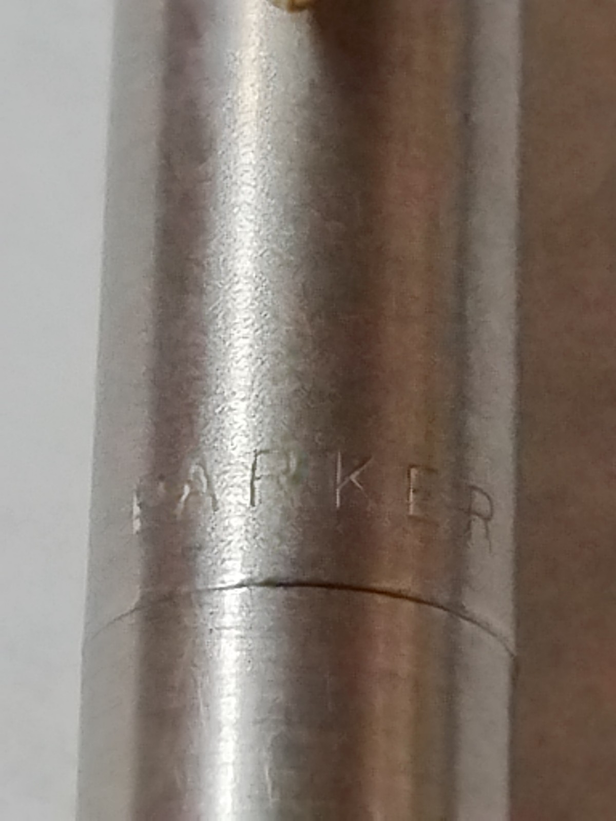 Vintage Parker Mechanical Pencil Silver Chrome & Gold Arrow Clip Works #M4