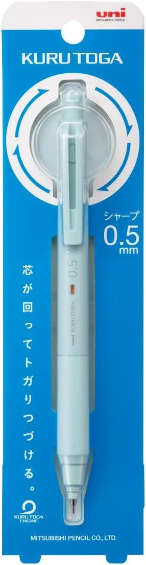 uni M5KS1P.32 Mitsubishi Pencil Mechanical Pencil Kurutoga KS 0.5mm Ice Blue