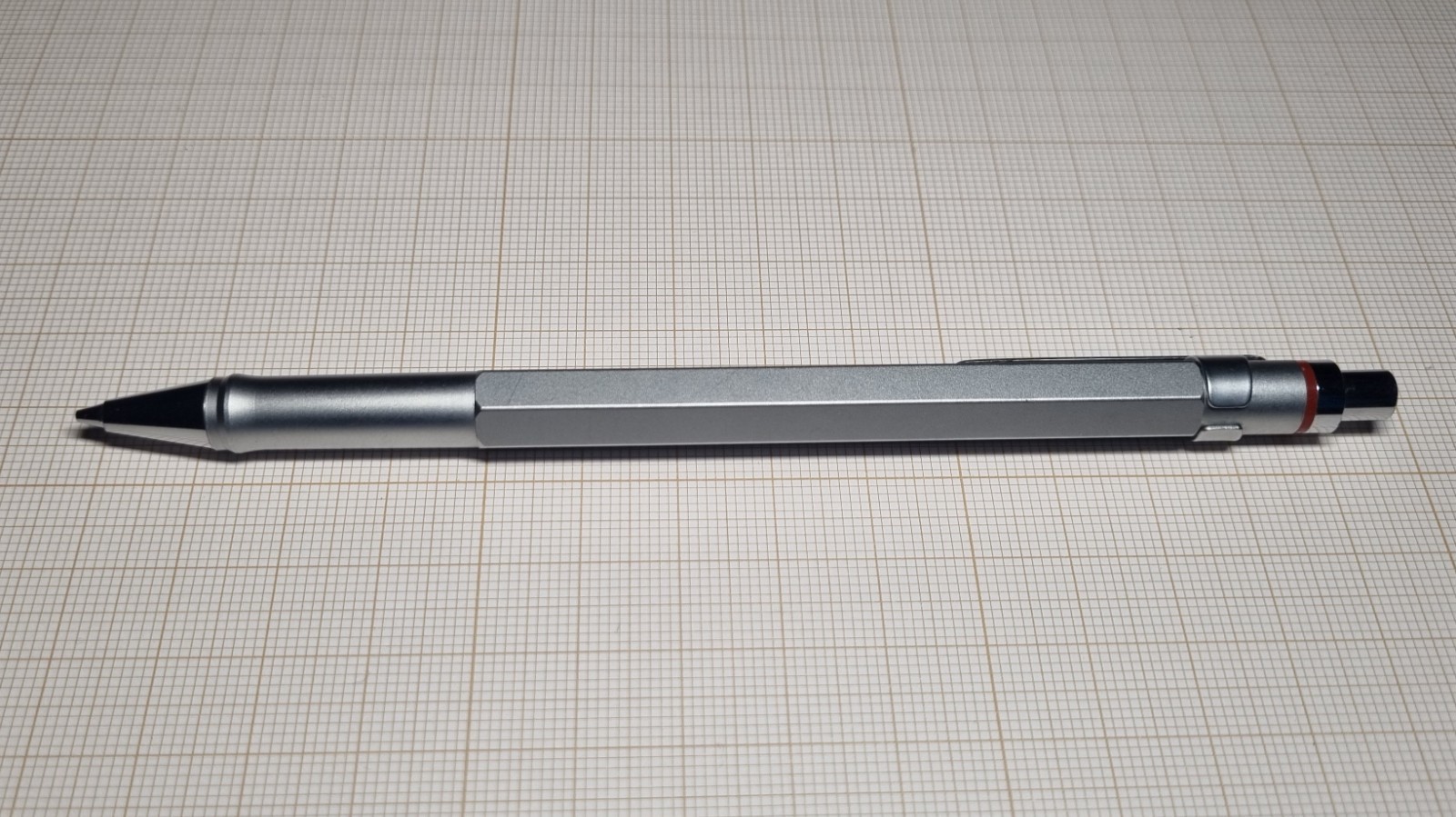 rOtring Newton silver mechanical pencil 0.5mm
