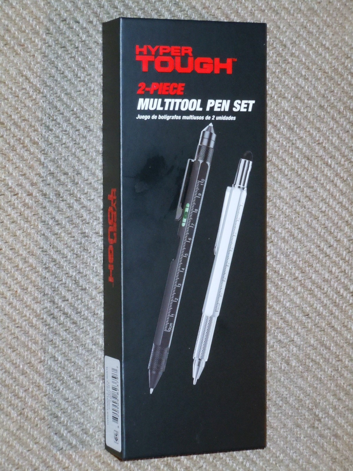 Hyper Tough 2-Piece Multi-Tool Pen Set Black NEW IN BOX!!!