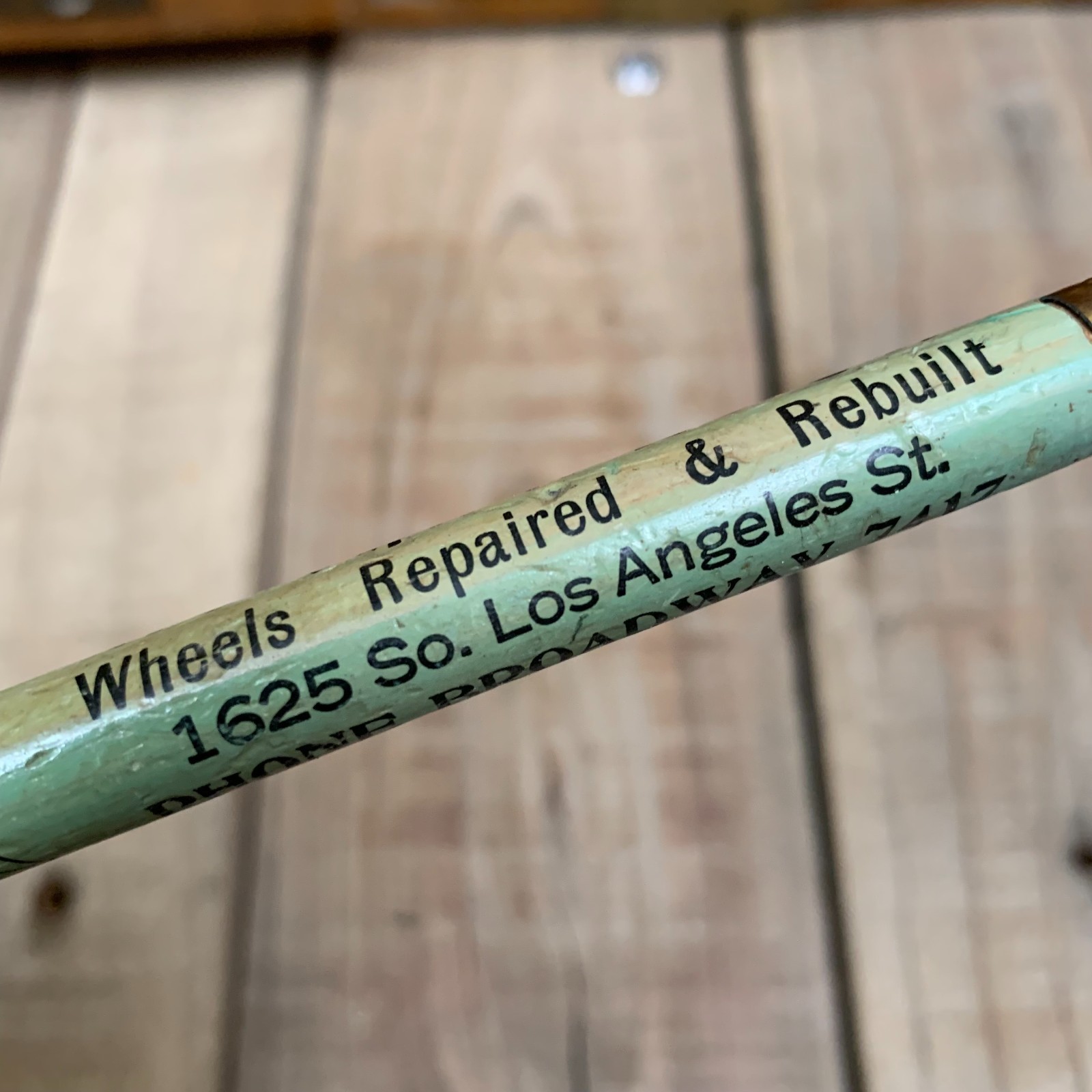 1950s LA Western Wheel ~ Automotive Quality Motor Parts Square Lucite – Pencils