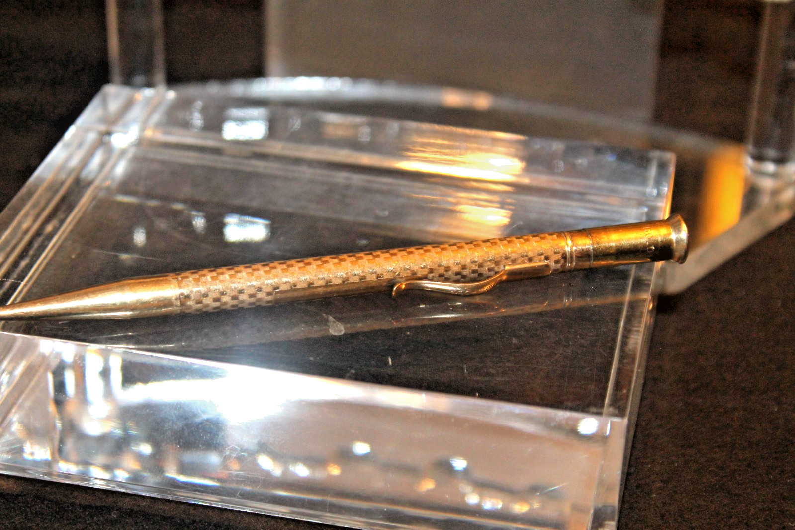 Wahl-Eversharp Vintage Gold-Filled Mechanical Pencil Design working Condition