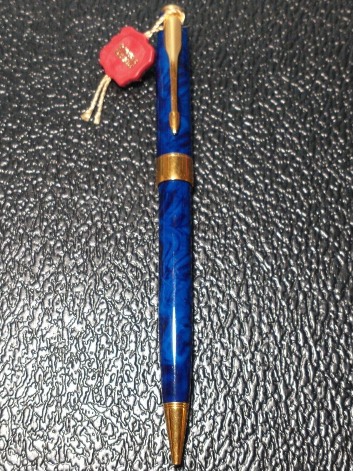 Parker Premier Blue Lacquer & Gold 0.5mm Pencil New In Box