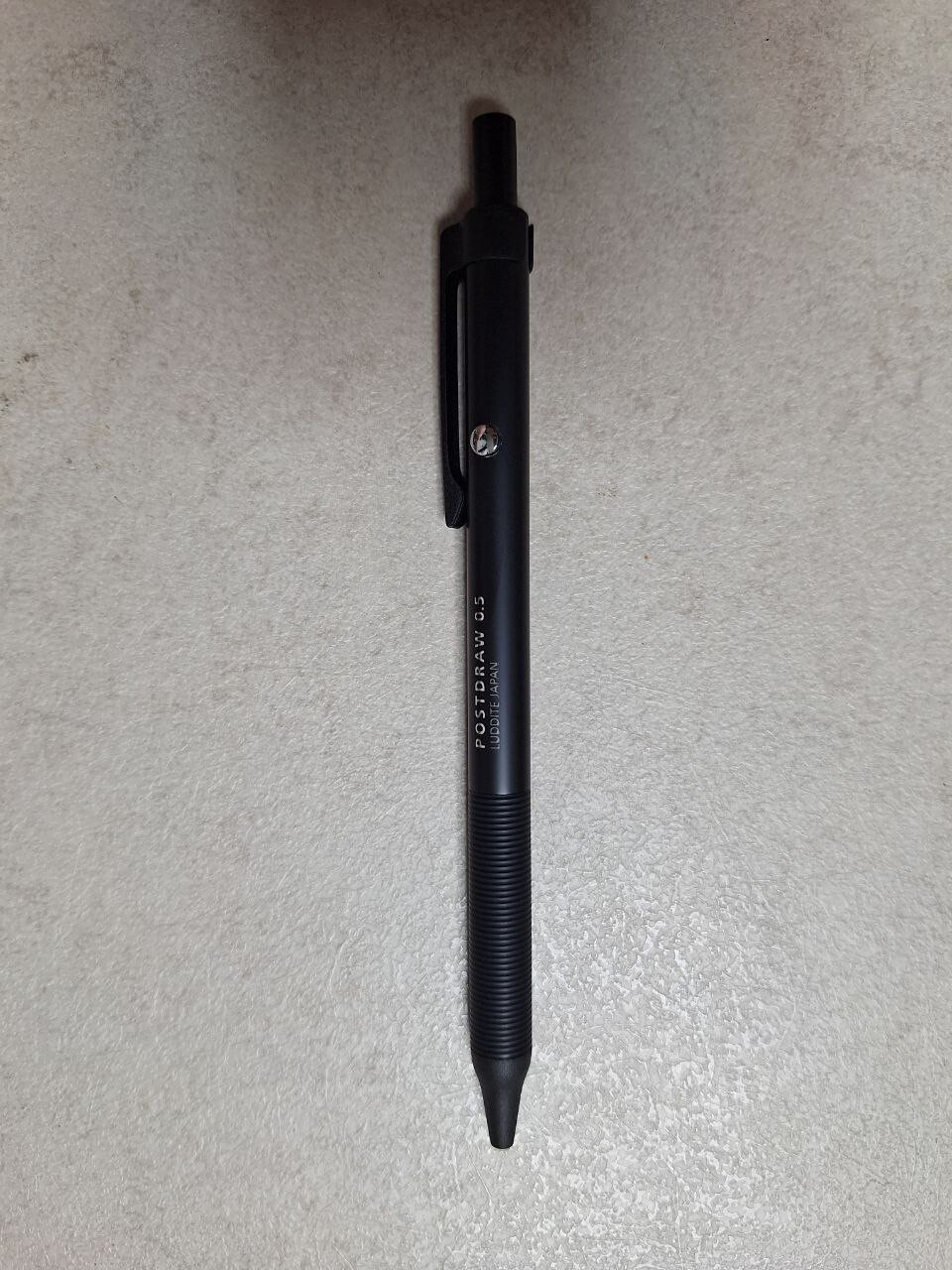 Luddite POSTDRAW 0.5 Double Knock Mechanical Pencil – Black Drafting Pencil