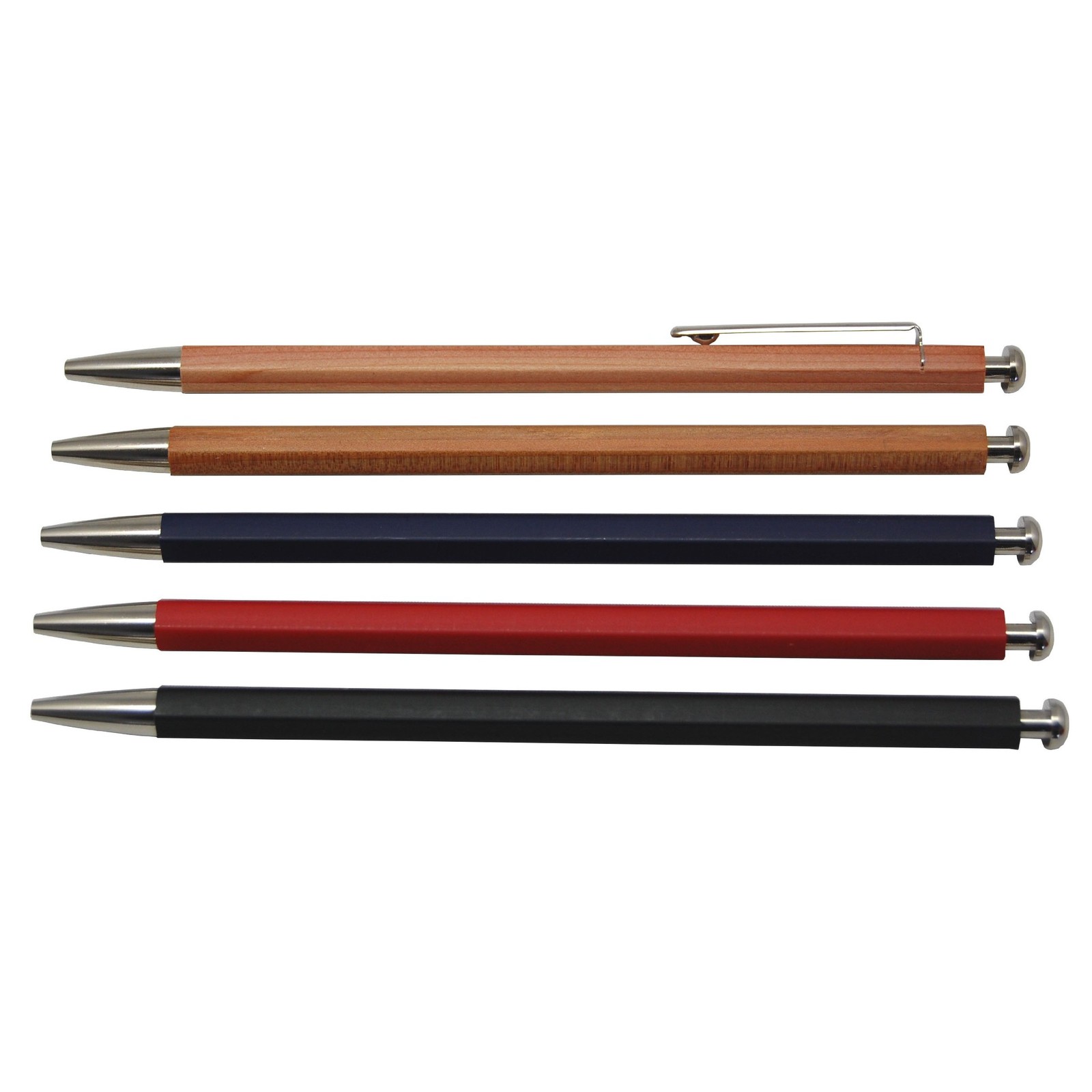 Kitaboshi 2.0mm Mechanical Pencil, Wooden Barrel, With Lead Sharpener, #1 B, …