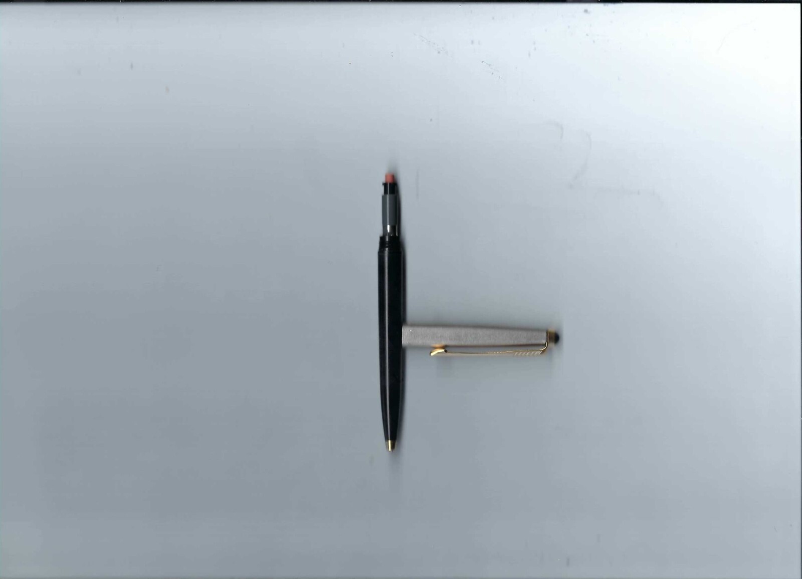 Vintage Parker 45 Automatic 0.5mm Pencil Black W/Chrome &Gold-New OS in Box