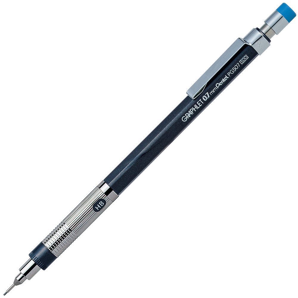 Pentel JAPAN 0.7mm Mechanical Pencil Japanese Drafting GRAPHLET Pen PG507-CD