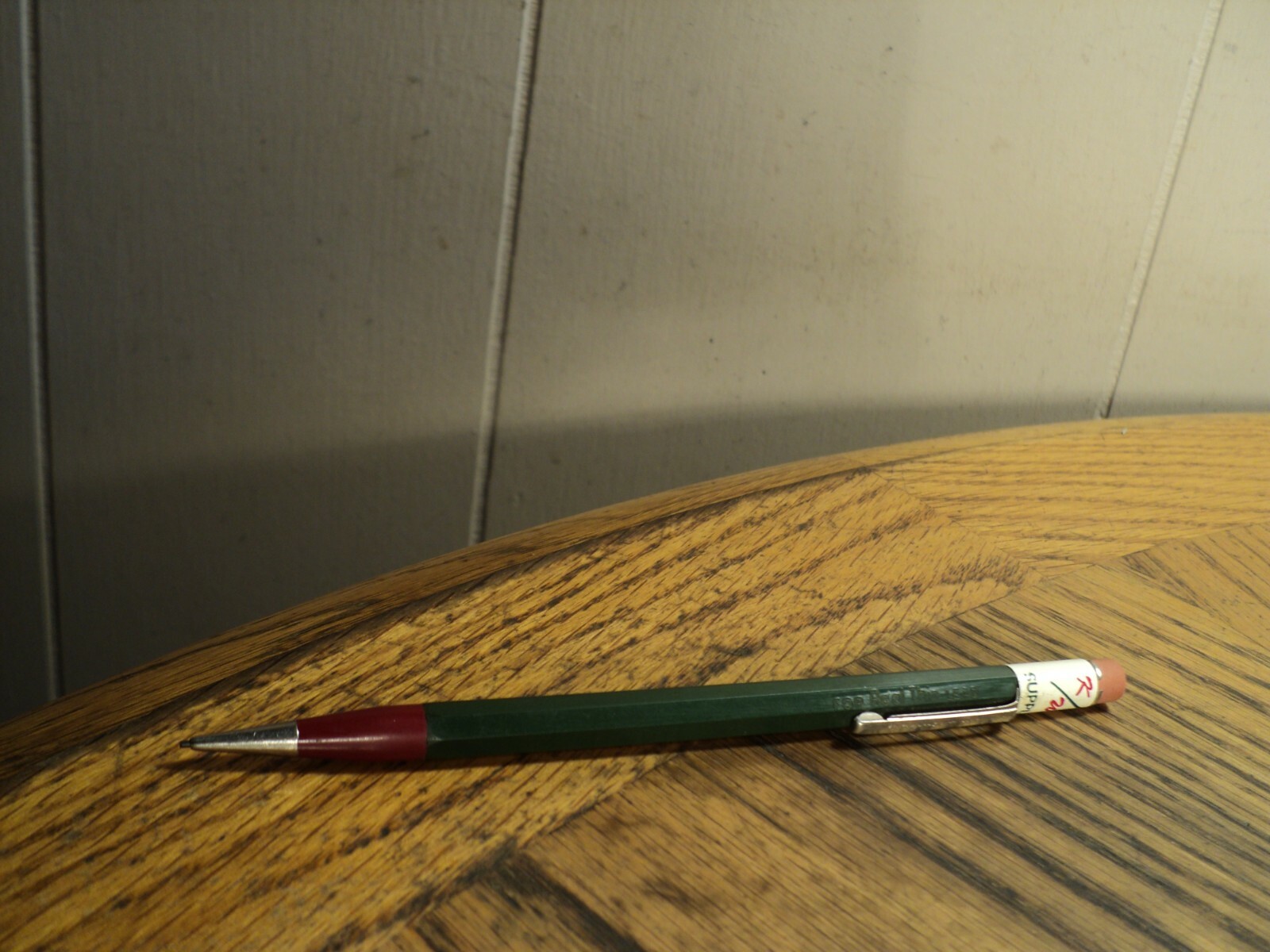 Vintage Autopoint Mechanical Pencil Kingsley Wagner Hutchinson Dark Green Body 2