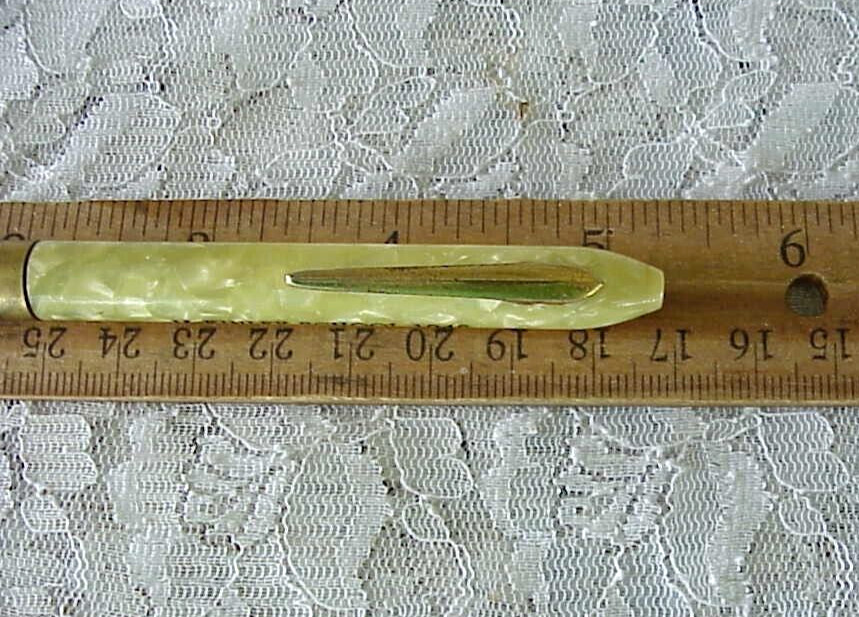 Vintage Mechanical Pencil McKinley School 1946 Bakelite/Celluloid? Works RARE
