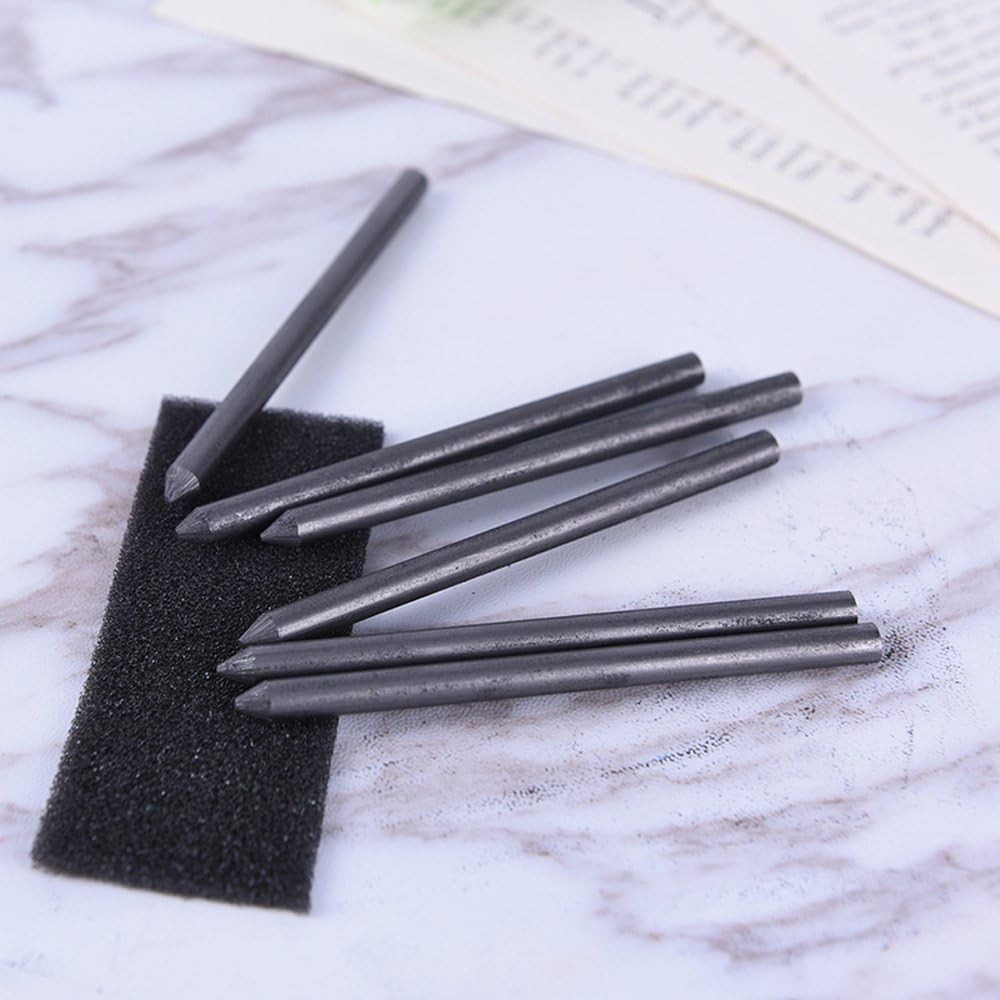 30 Pcs HB 2B 4B 6B 8B Lead Refills Graphite Drawing 6 Count (Pack of 5), All