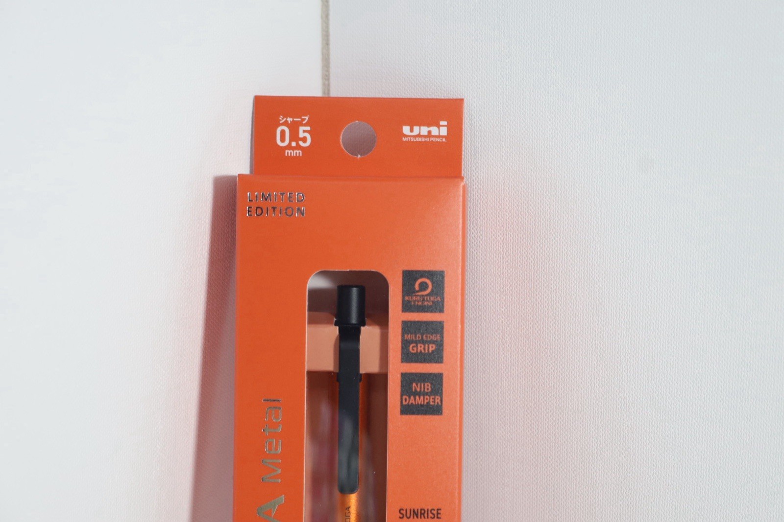 KURU TOGA METAL Mechanical Pencil 0.5mm Sunrise Orange Limited Edition
