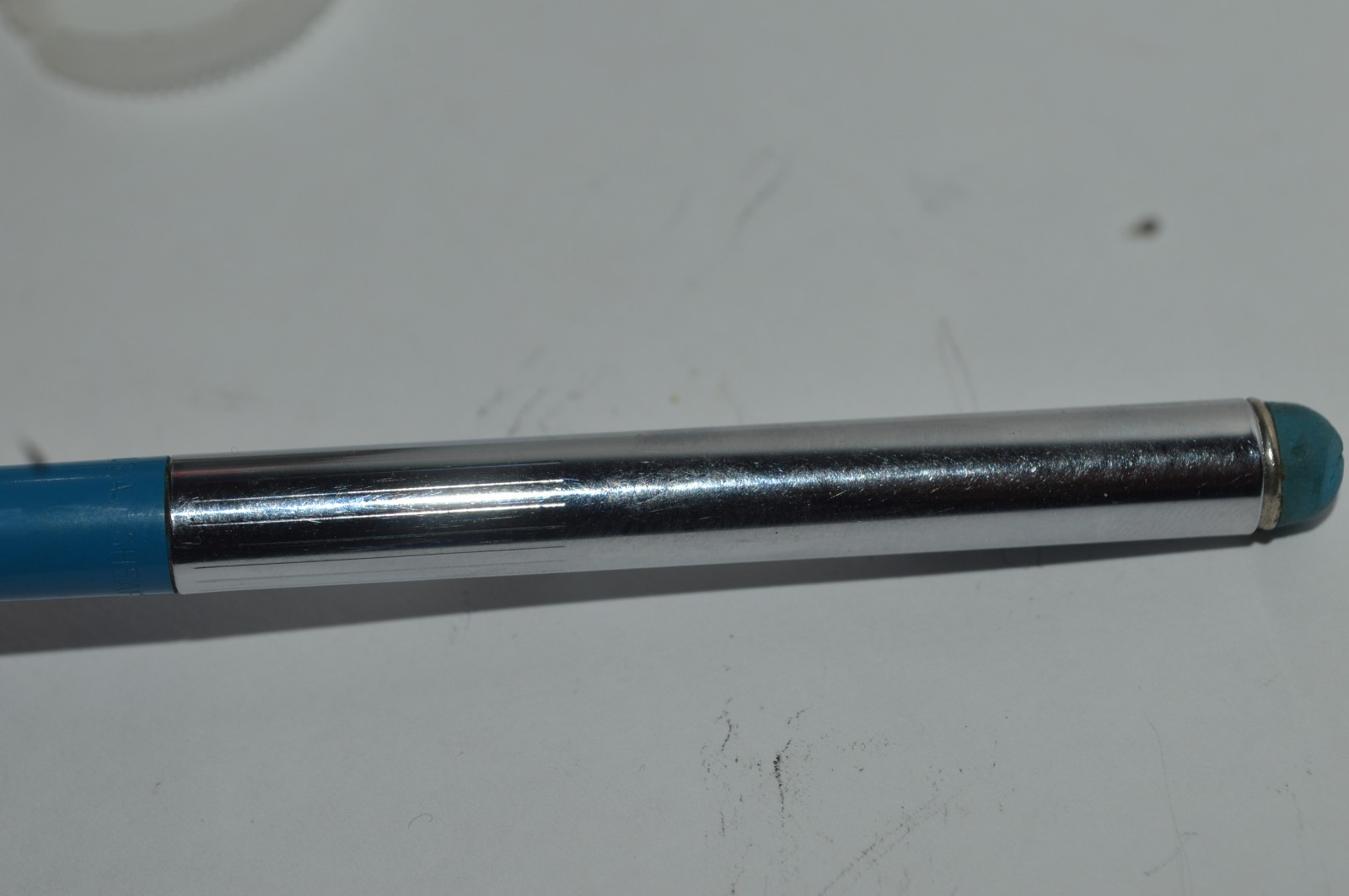 Sheaffer STYLIST Mechanical Pencil 0.9mm Blue Barrel Made In USA Circa 1960’s