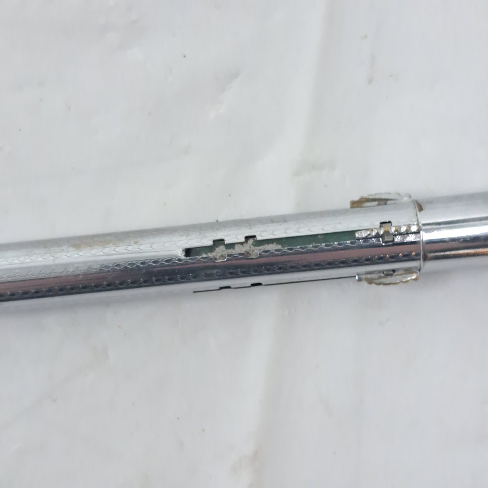 Vintage Norma 4 Lead Mechanical Pencil Metal Chrome Finish Collectible