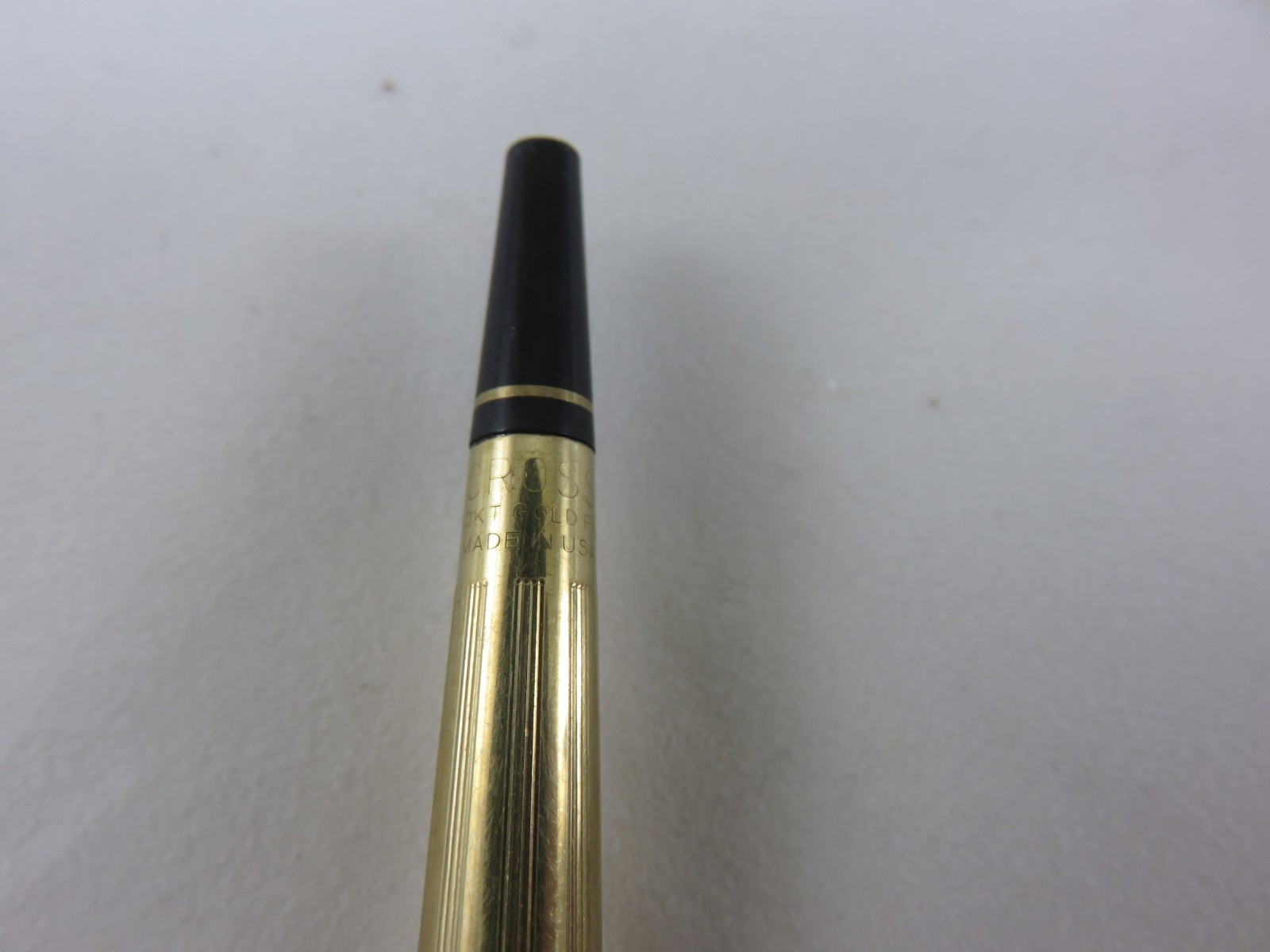 Cross 1/20 10K Gold Filled Mechanical Desk Pencil 6.5″L Vintage Made In USA