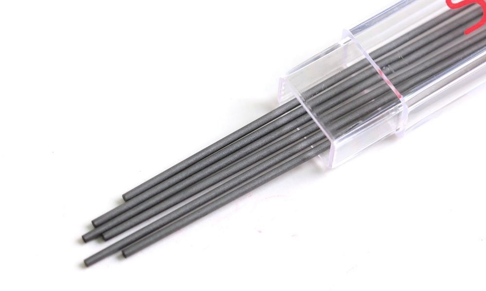 Fabric Pencil Ceramic lead refill, Black Fab50006 6 Count