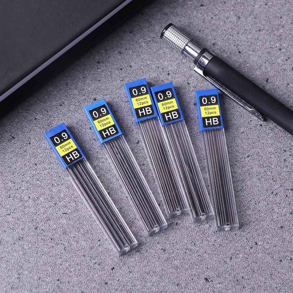 Pencil Lead Refill 0.5mm, 5 Piece Set for Students and Writing Needs G9P4