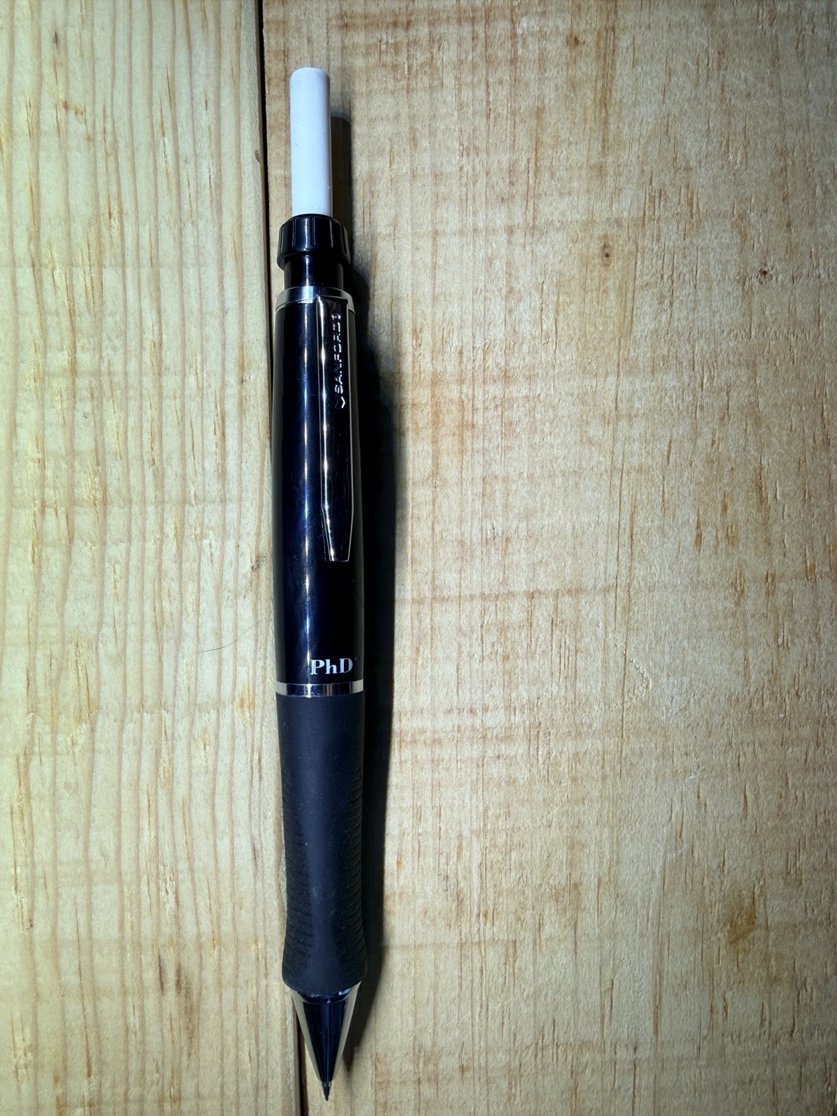 Vintage Sanford PhD Gold Black Mechanical Pencil Barrel 0.5mm