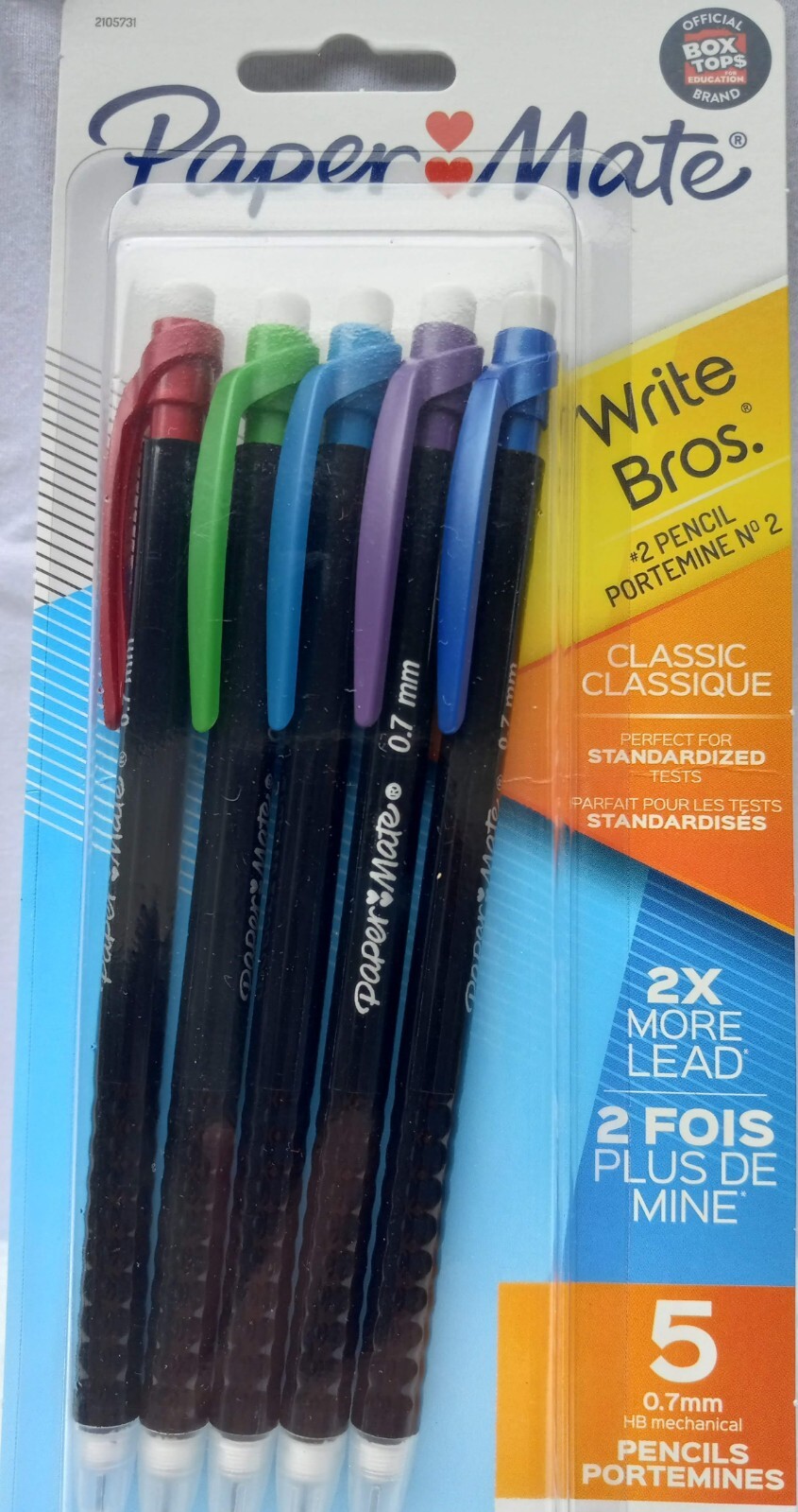 Papermate Mechanical Pencil 0.7mm, Classic Style, Number 2 Pencil