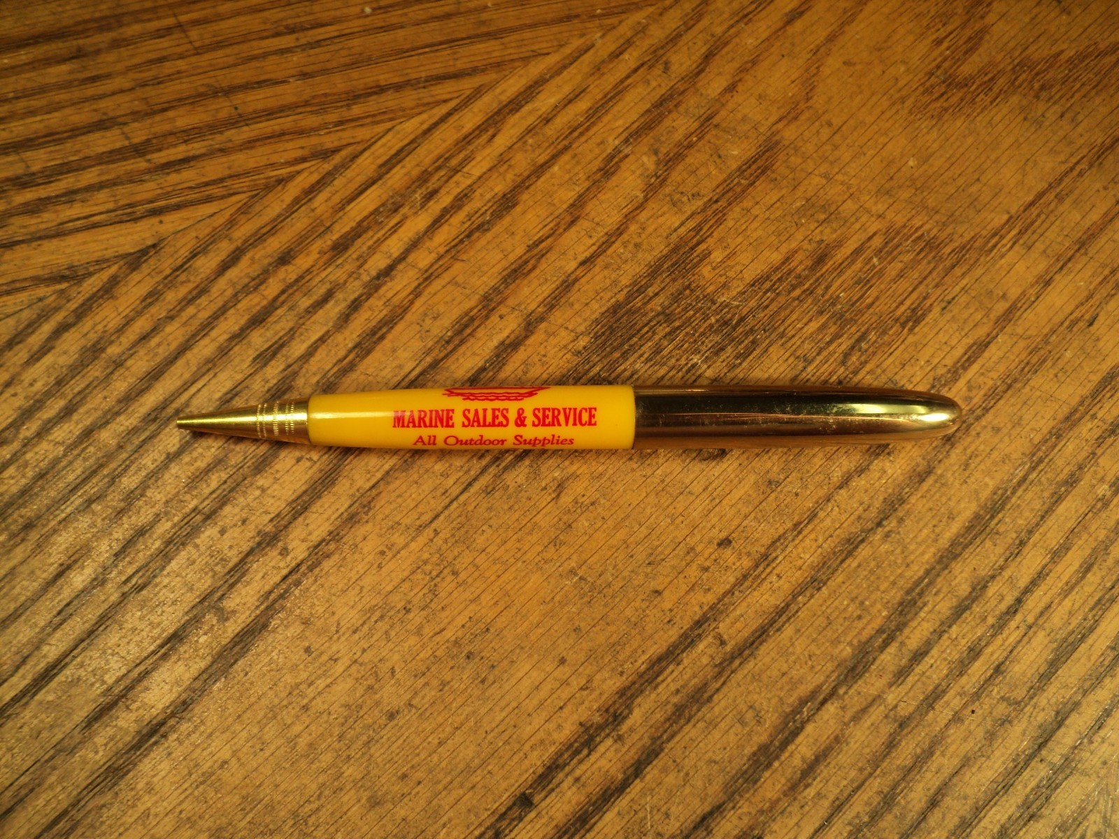 Vintage Sample L-375 Mechanical Pencil Advertising Marine Sales & Service
