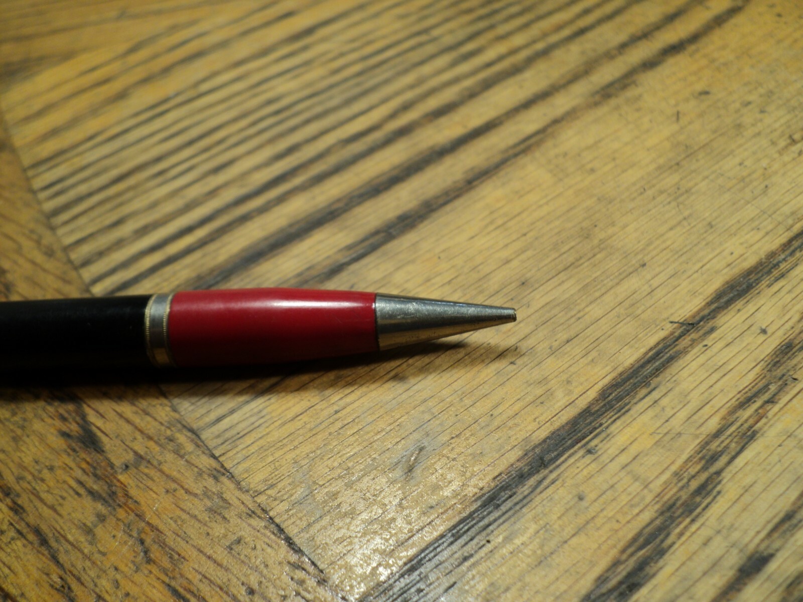 Vintage Mechanical Pencil Moorman’s High Energy Low Fiber Mintrate Filled Cap