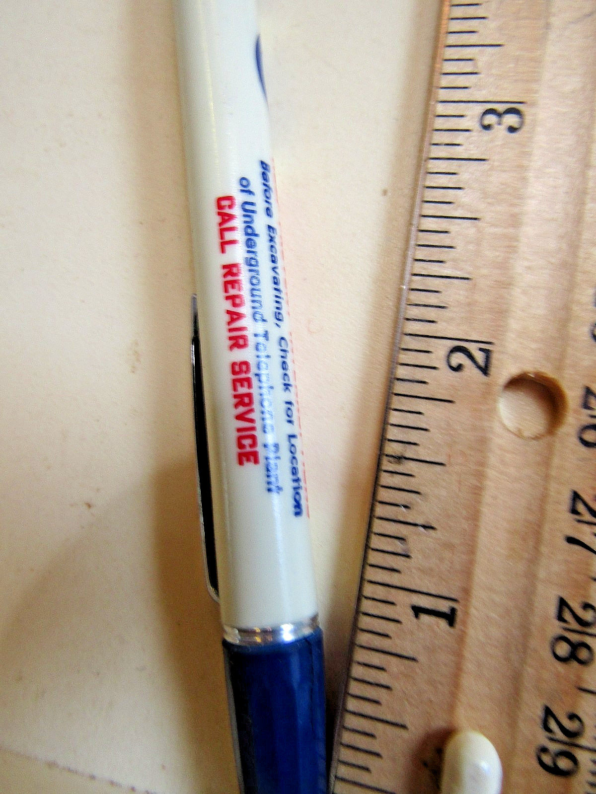VG 1970’s The Bell Telephone Company Of Pennsylvania Durolite Mechanical Pencil