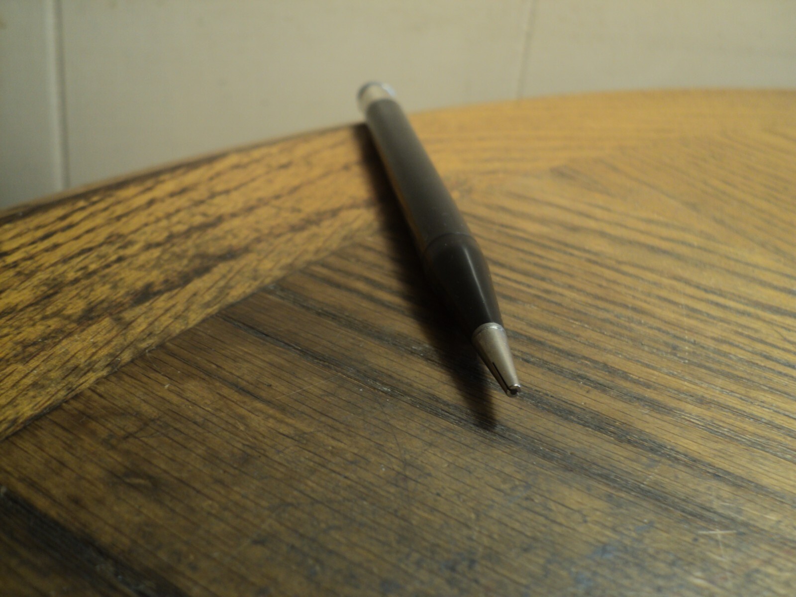 Vintage Autopoint Mechanical Pencil Black Body & Tip 5-11/16″ Long