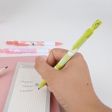 12 Pcs 2.0 mm Mechanical Pencils Thick 2B Pencils Daisy Pencils With 20 pcs R…