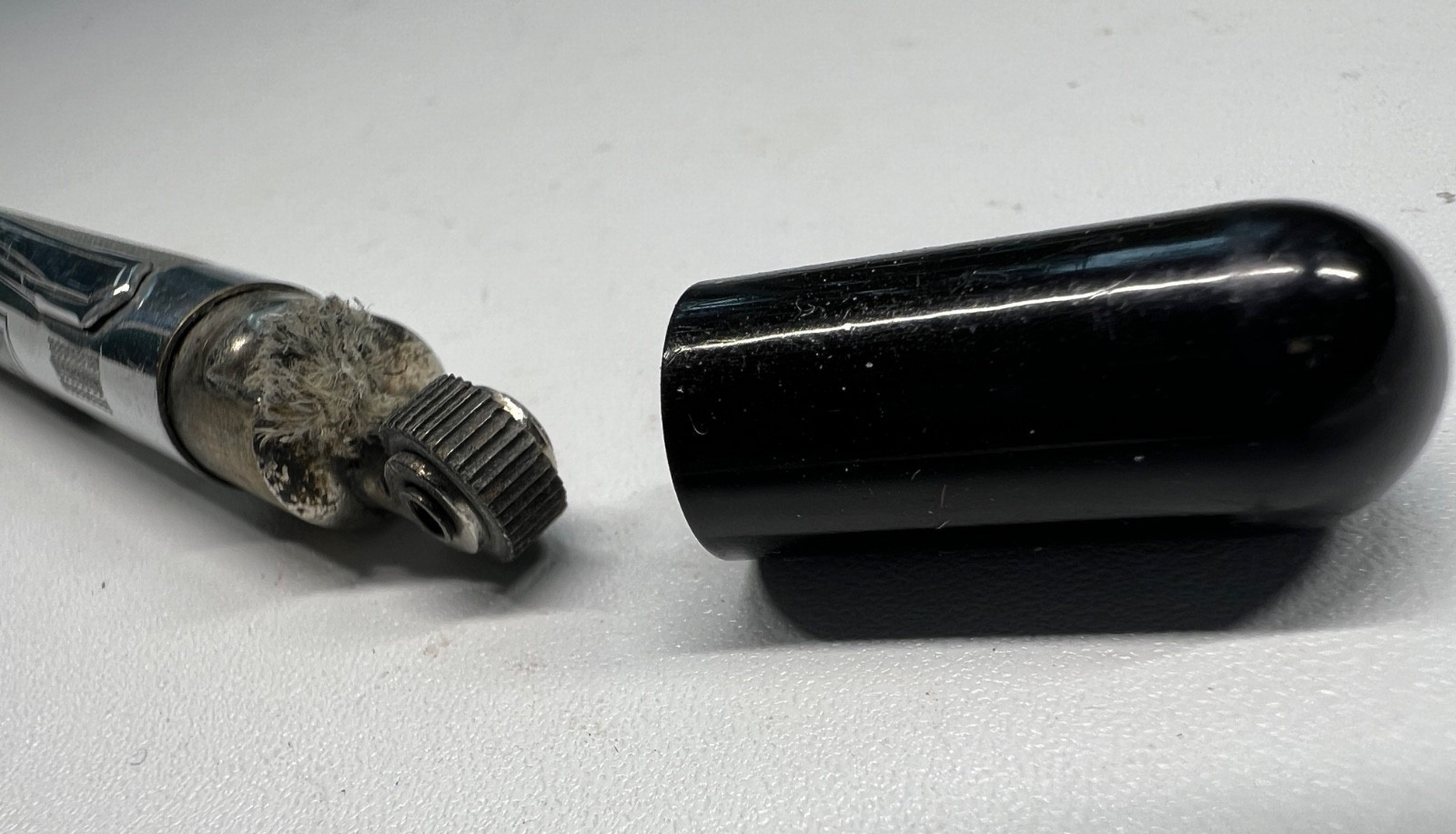 Rare! St. Paul Hydraulic Hoists & Bodies Mechanical Pencil and Lighter Combo