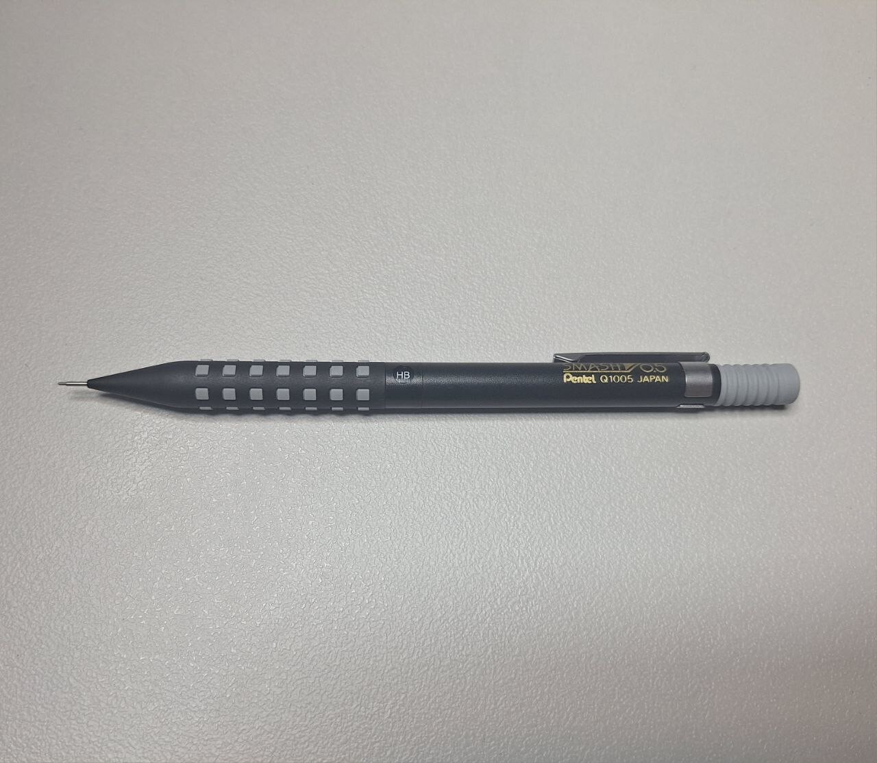 SMASH Pentel Mechanical Pencil 0.5mm Black & Gray Limited Edition Drafting Pen