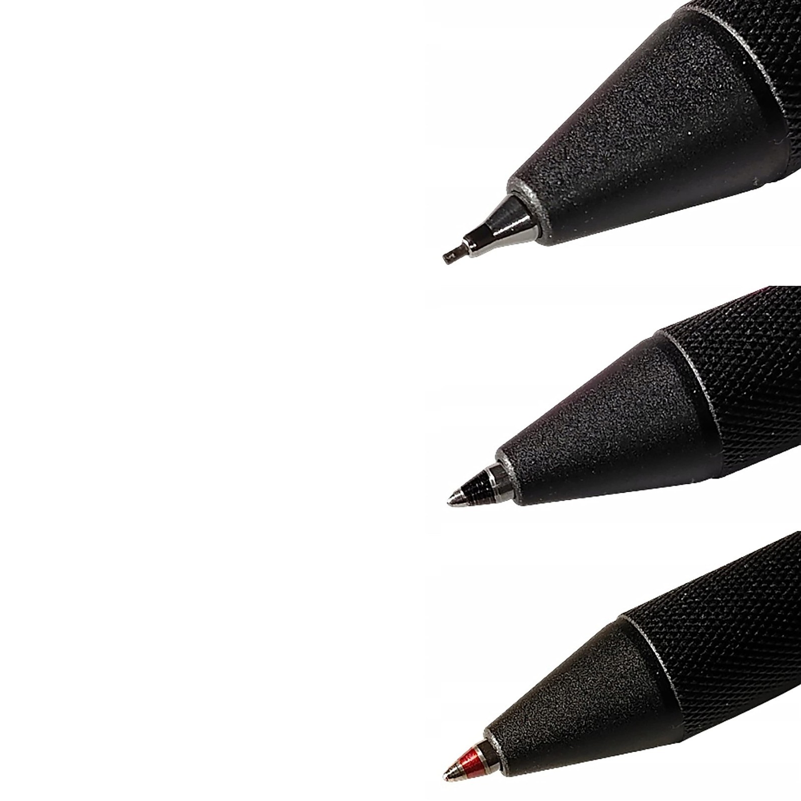 3-in-1 Multicolor Pen & Mechanical Pencil, 2 Ballpoint Tips (Black/Red), 0.5mm P