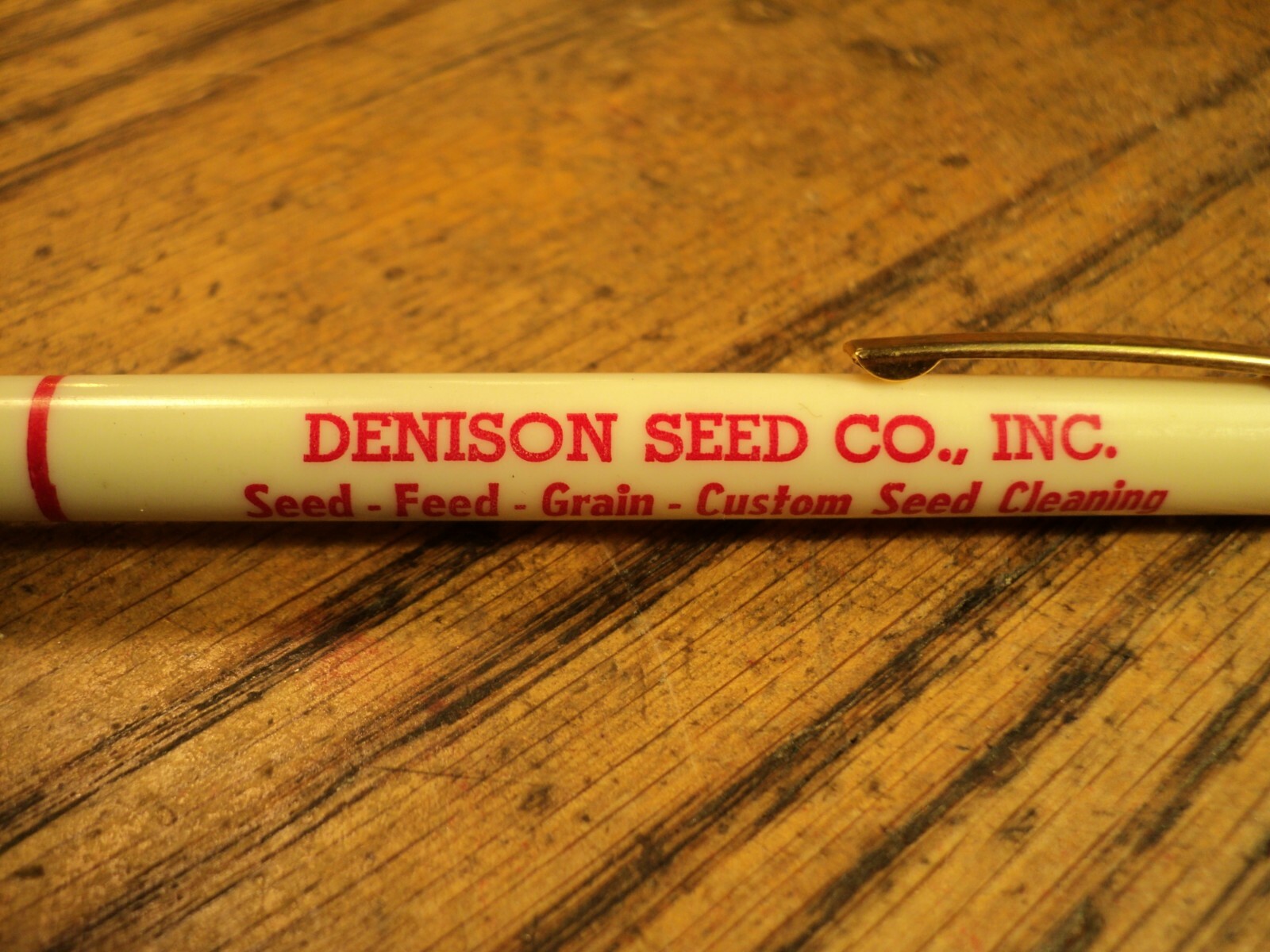 Vintage Readyriter Mechanical Pencil Advertising Denison Seed Co Inc Denison Ia