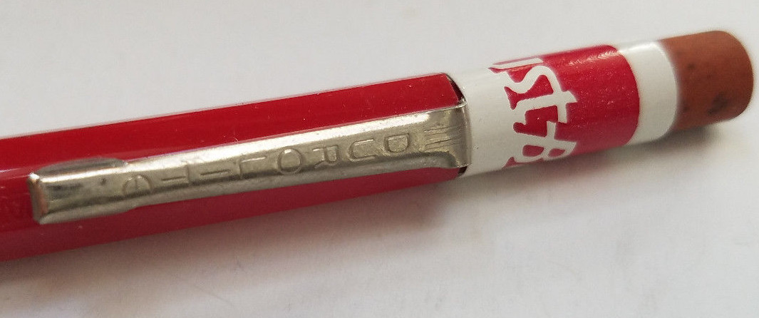 VINTAGE DUR-O-LITE ESSO CHEMICAL COMPANY MECHANICAL PENCIL 5 3/4″ NEW IN BOX