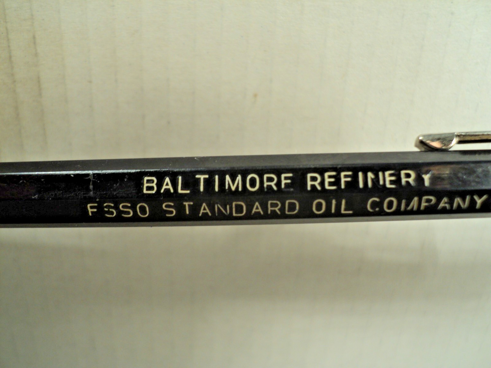 Vintage Autopoint Mechanical Pencil Esso Baltimore Refinery 5-1/2″ USA A