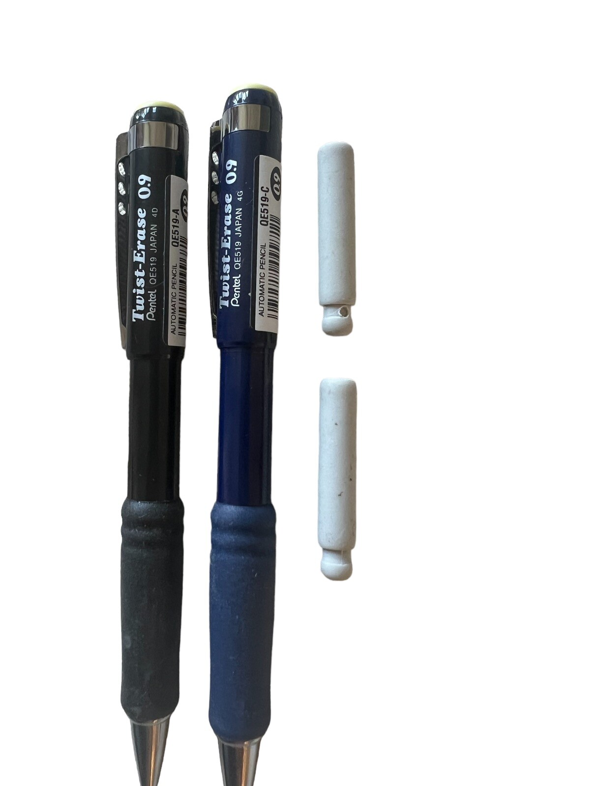 Pentel Twist-Erase III Mechanical Pencil, 0.9 mm, Blue + Black Barrel PENQE519C