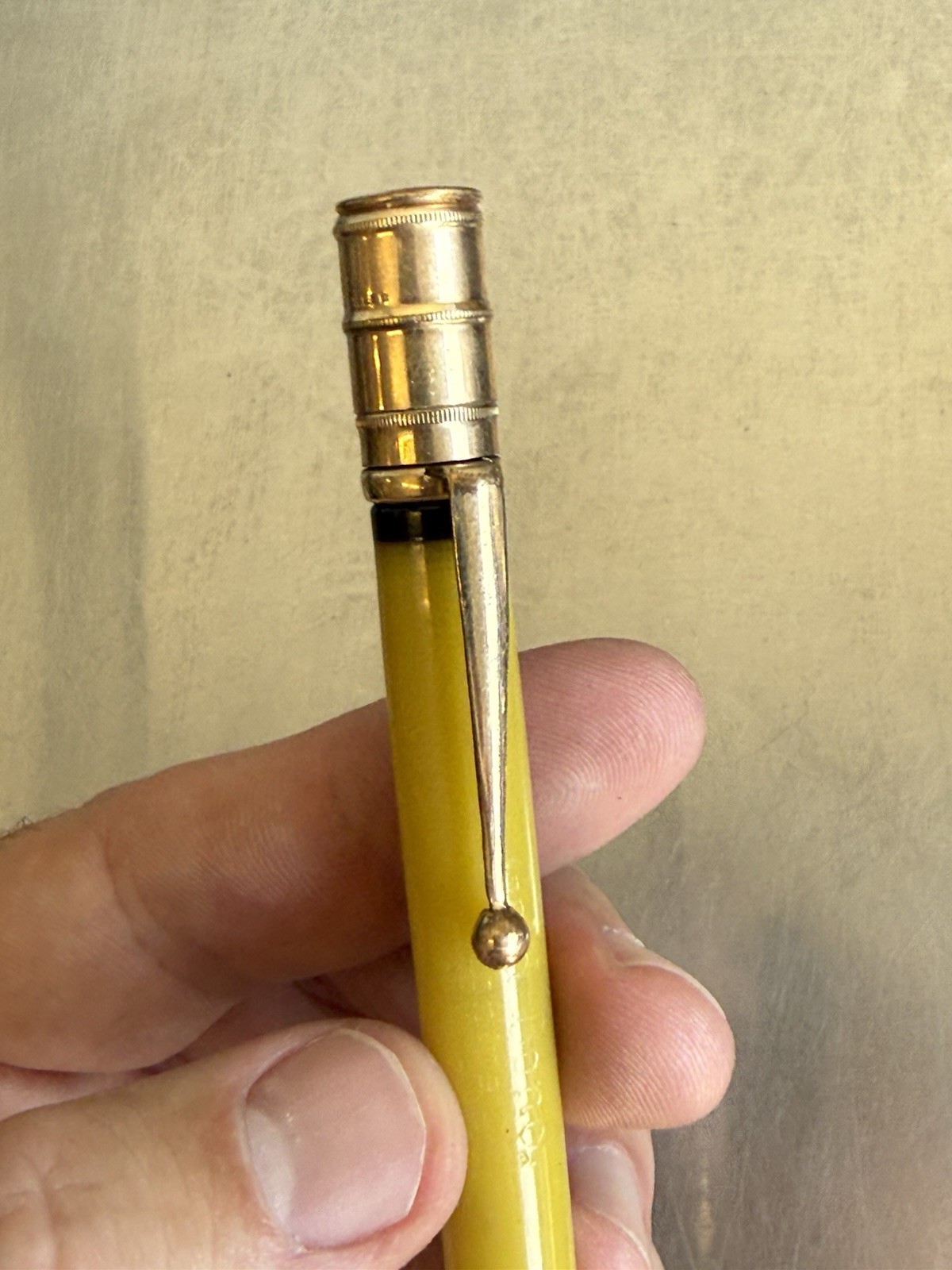 Gold Bond Stonite Yellow 1.1mm Pencil – 1930’s