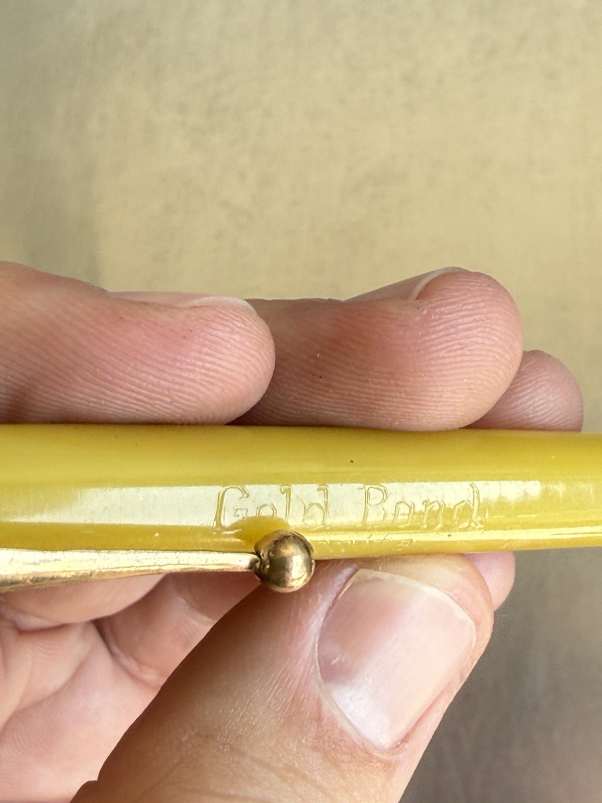 Gold Bond Stonite Yellow 1.1mm Pencil – 1930’s
